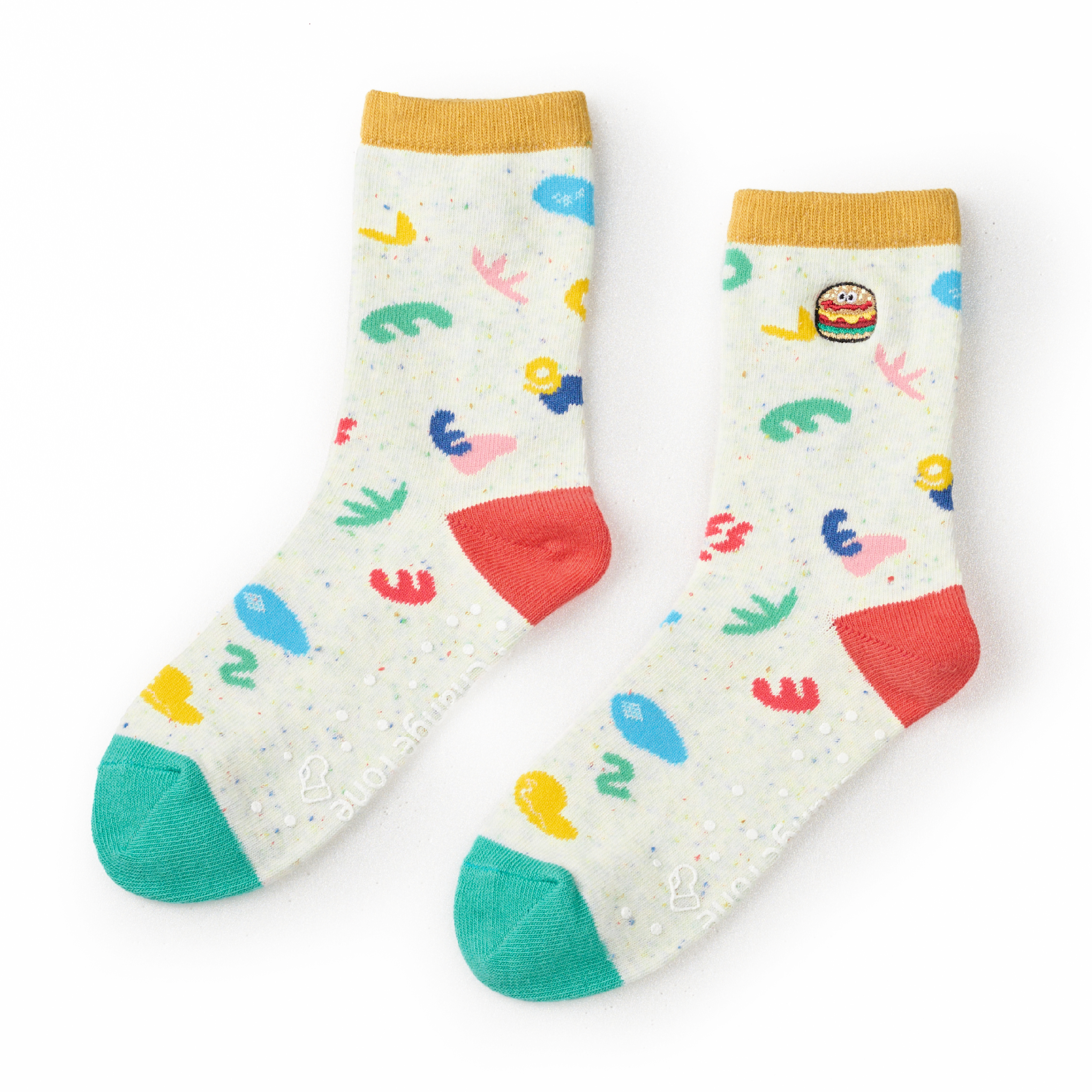 攀越自由〈白/兒童襪〉