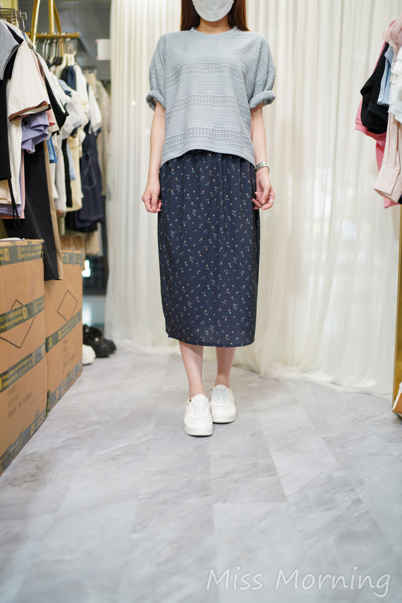 好襯通花線衫(14641)