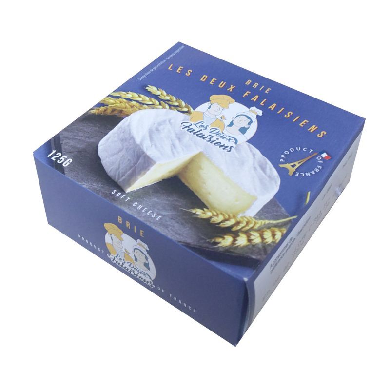 法國鋁盒布里芝士 France Les Deux Falaisiens Brie Cheese in Tin 125克/盒  (0-4°C)