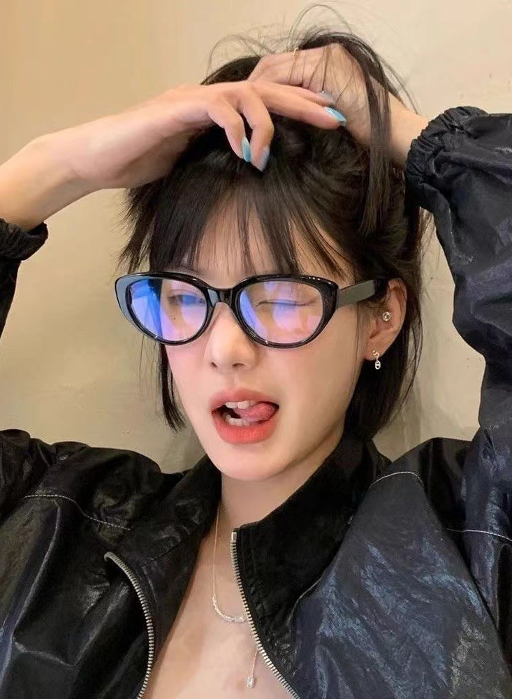 Retro Cat-Eye Sunglasses in European-American Style