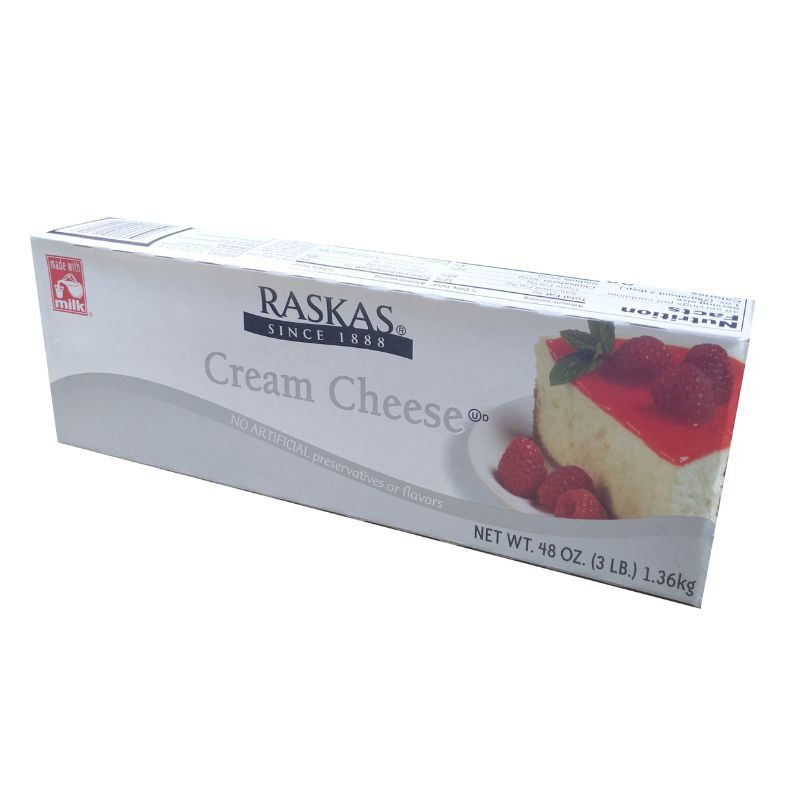 美國 Raskas 忌廉芝士 US Raskas Cream Cheese 1.36公斤/件  (0-4°C)