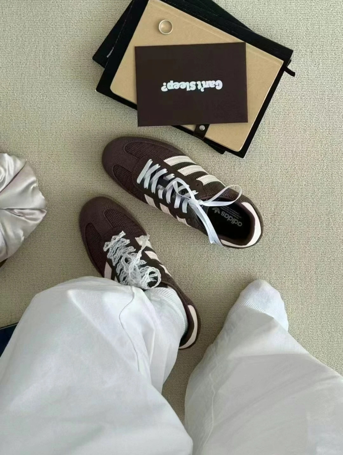 <咖咖的剛剛好帶去渡假🏖️>Adidas Samba OG 華夫格可可棕 焦糖底