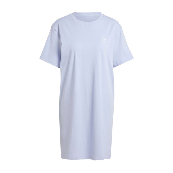 Adidas Trefoil Dress IN8458 女 連身裙 洋裝 短袖 休閒 三葉草 寬鬆 紫羅蘭