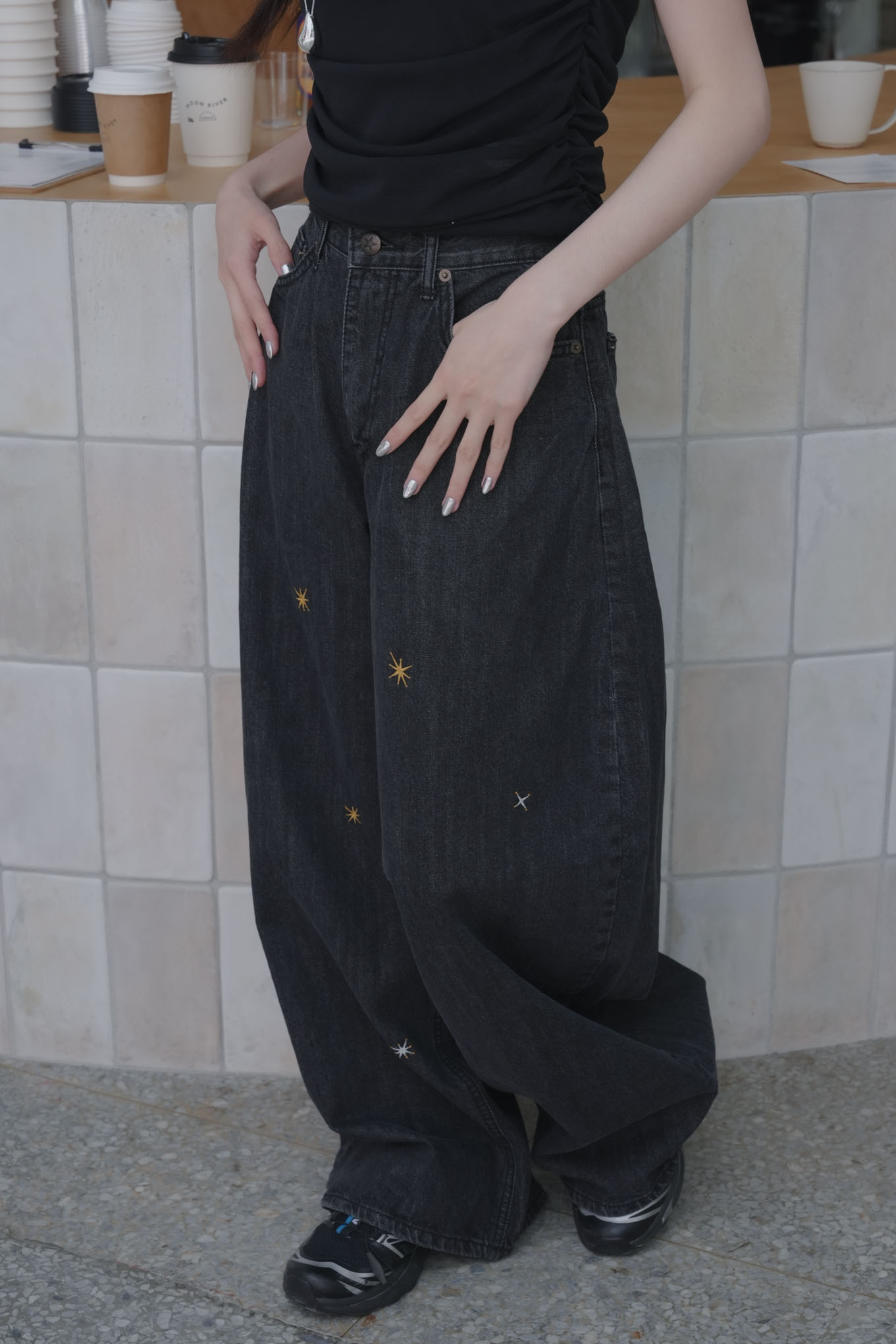 Star Standard Wide Pants #長褲