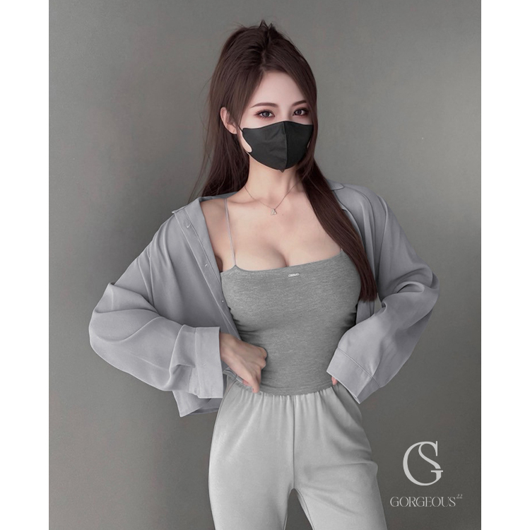 LE020 現貨 「仙女飄飄襯衫外套(短版)」