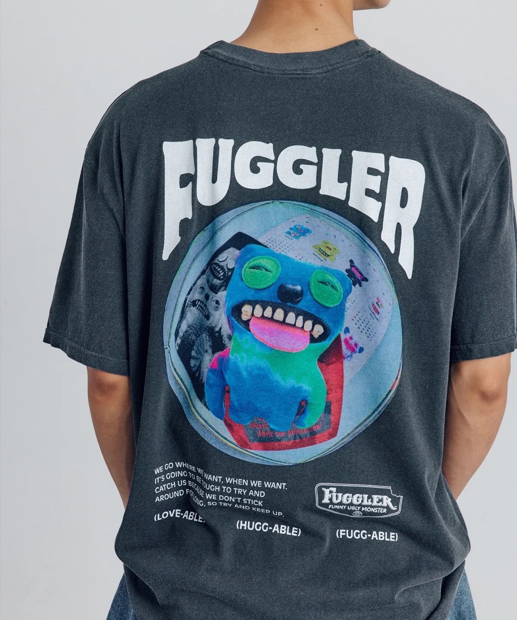 FUGGLER GRAPHIC T-SHIRT SIR BELCH 牙齒怪 放克牙寶 短T 短袖 炭灰 水洗灰 灰黑 / 預購