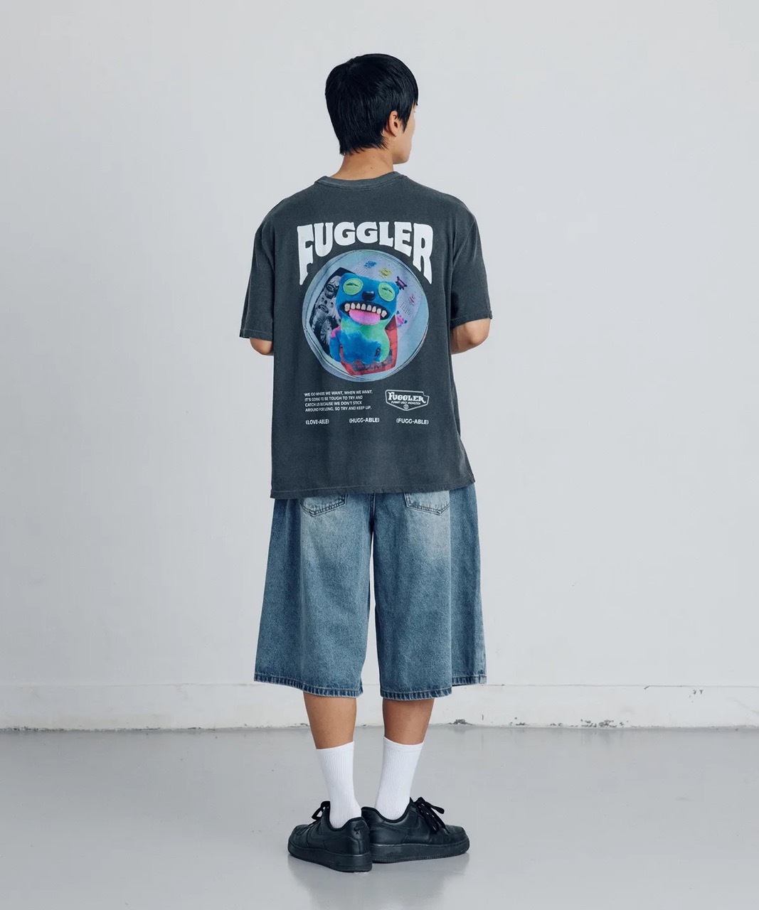 FUGGLER GRAPHIC T-SHIRT SIR BELCH 牙齒怪 放克牙寶 短T 短袖 炭灰 水洗灰 灰黑 / 預購