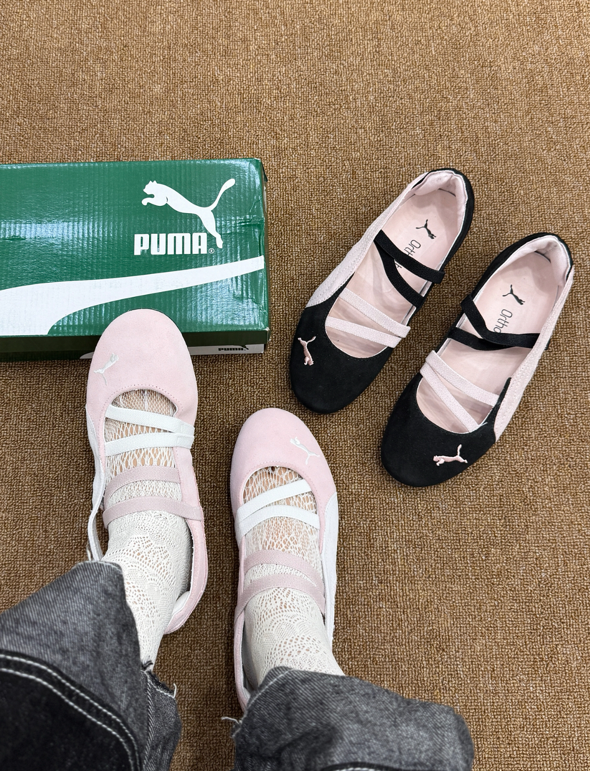 Puma Speedcat Ballet 白粉色 黑粉色 女鞋 芭蕾舞鞋 薄底鞋 401287-01 406334-02/預購