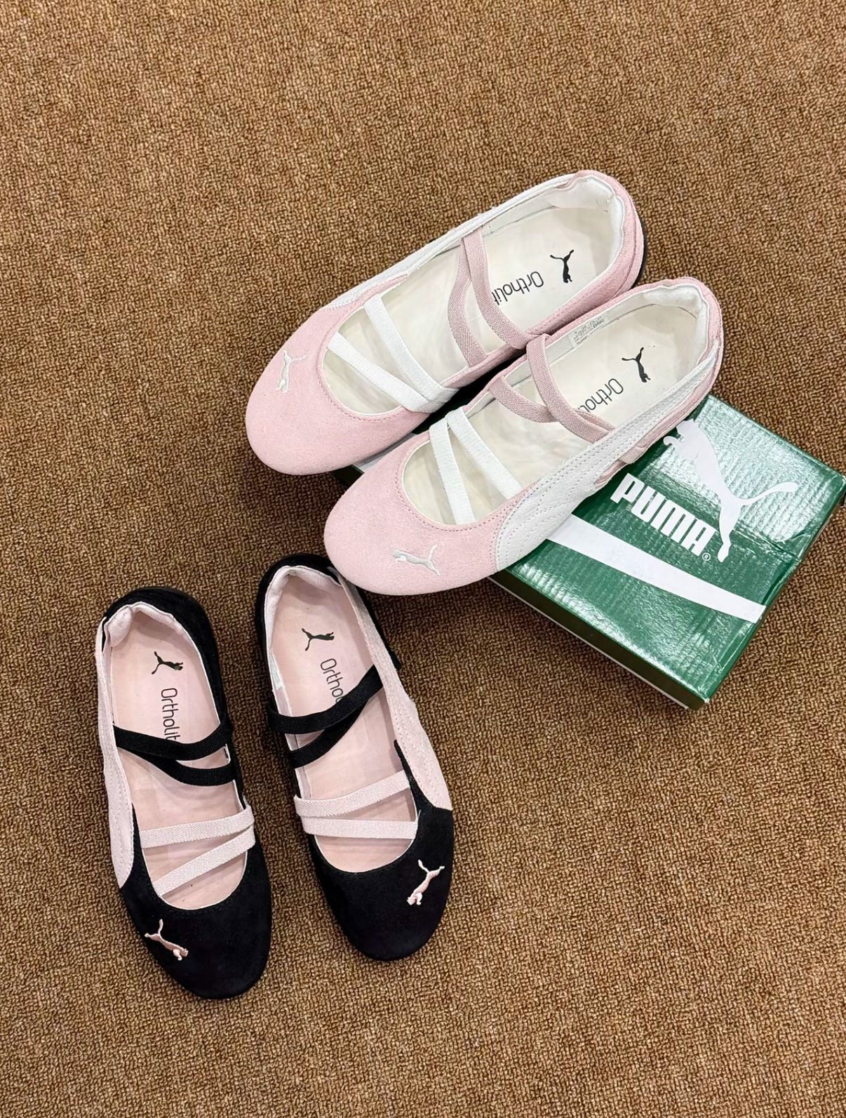 Puma Speedcat Ballet 白粉色 黑粉色 女鞋 芭蕾舞鞋 薄底鞋 401287-01 406334-02/預購