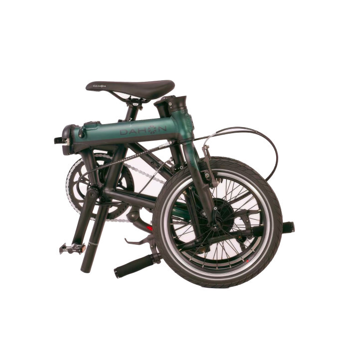 DAHON大行超輕電助力單車K-Feather 16" (KEA613RM)-綠色/灰 | 一體式力矩中軸 | 可折疊 | 超輕車身 | 香港行貨 | 半年保養