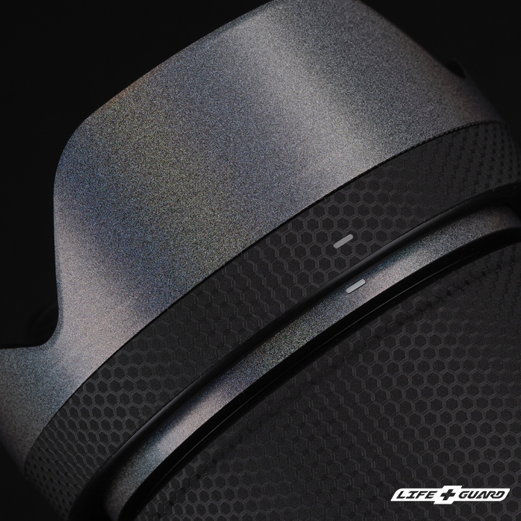 LIFE+GUARD 遮光罩側面貼膜安裝示意圖，適用SIGMA 16-300mm F3.5-6.7 DC OS