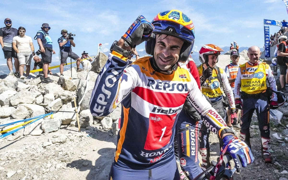 Toni Bou 奪下 TrialGP 2025 科西嘉站勝利，高難度技術區域