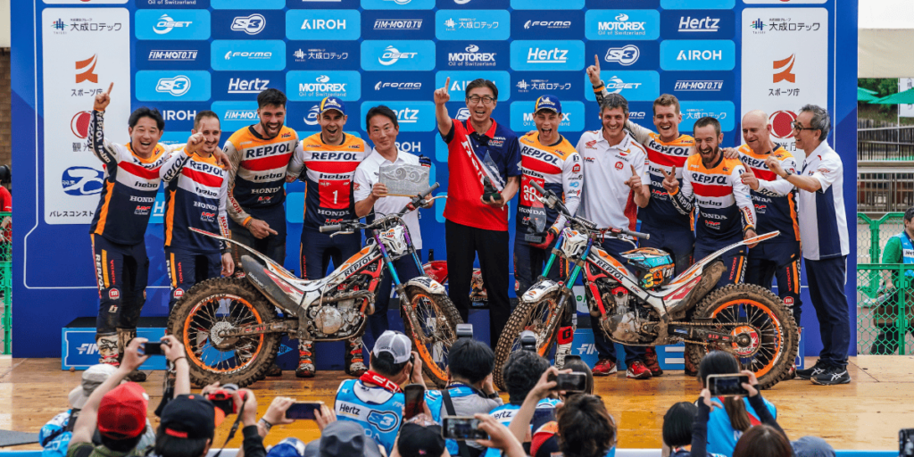 Repsol Honda 車隊雙雄站上頒獎台，日本站完美收官