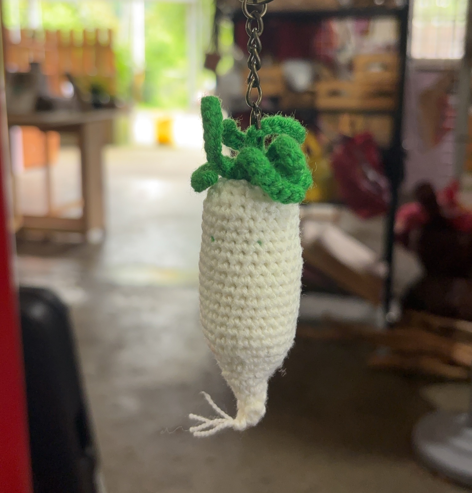 蘿蔔針織吊飾