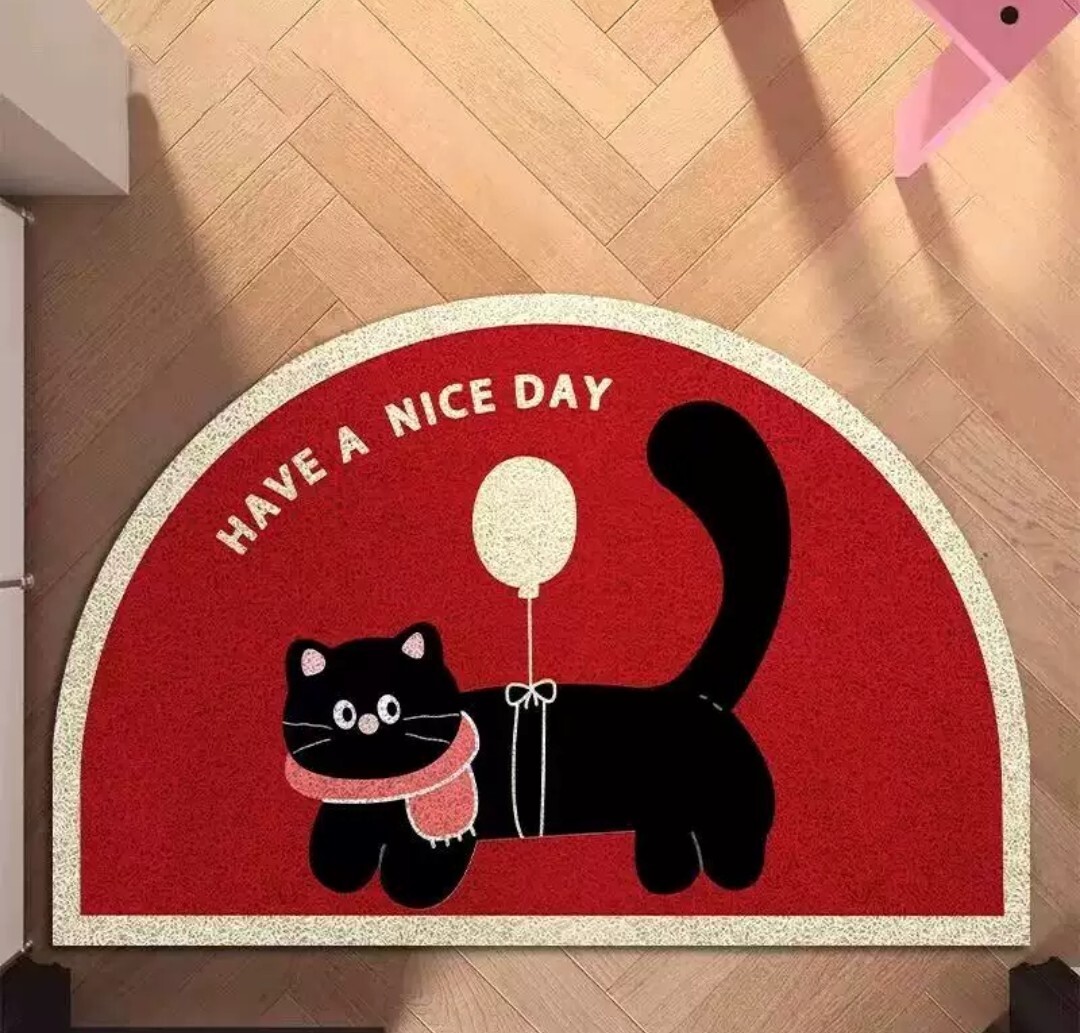 可愛貓貓防滑除塵墊