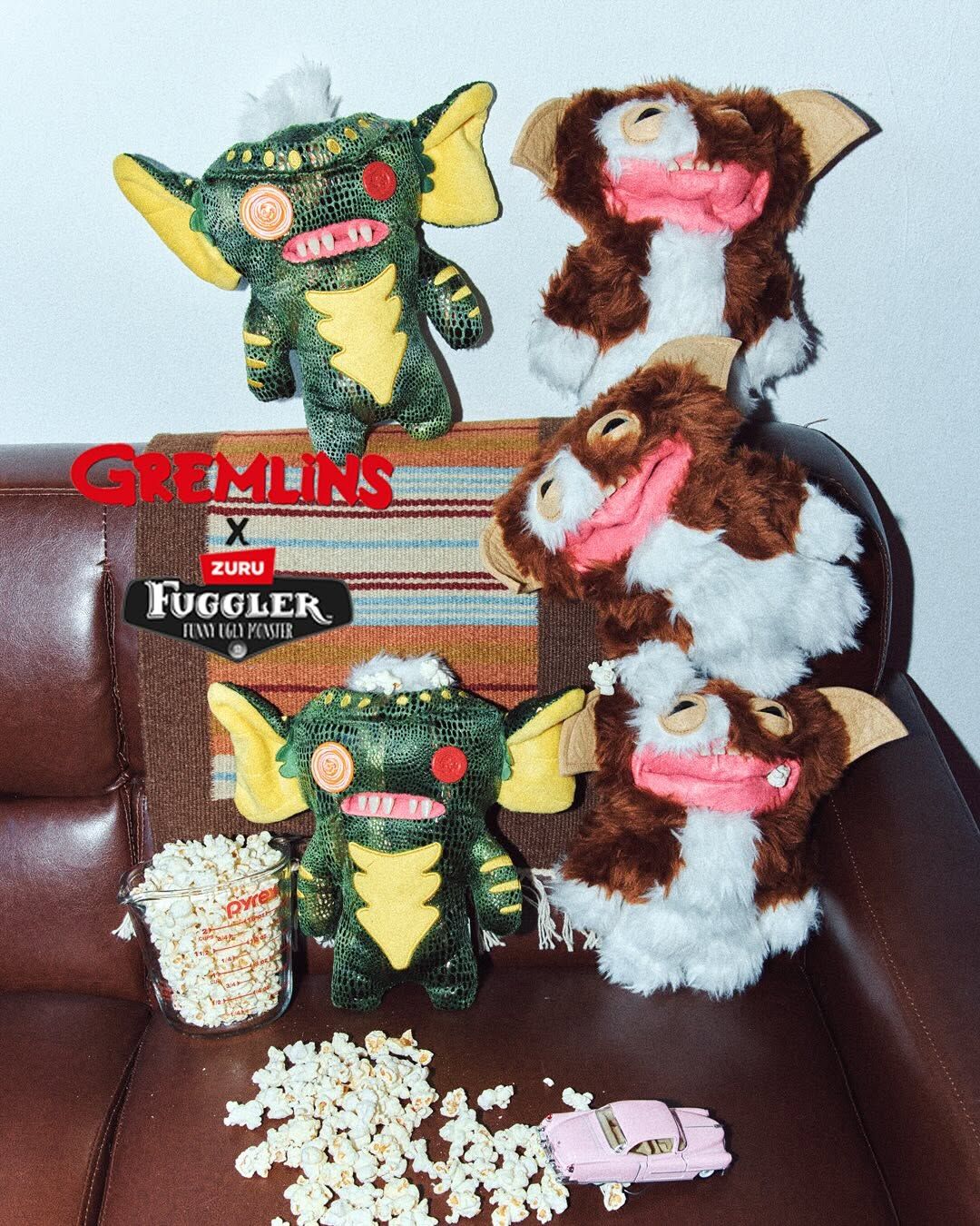 GREMLiNS X FUGGLER 聯名 牙齒怪 放克牙寶 小精靈 小魔怪 GIZMO STRIPE 公仔 玩偶 萌牙怪寶 / 現+預