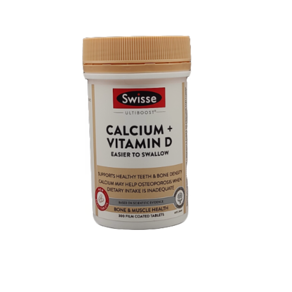 Swisse Ultiboost Calcium + Vitamin 細粒裝  300 粒裝