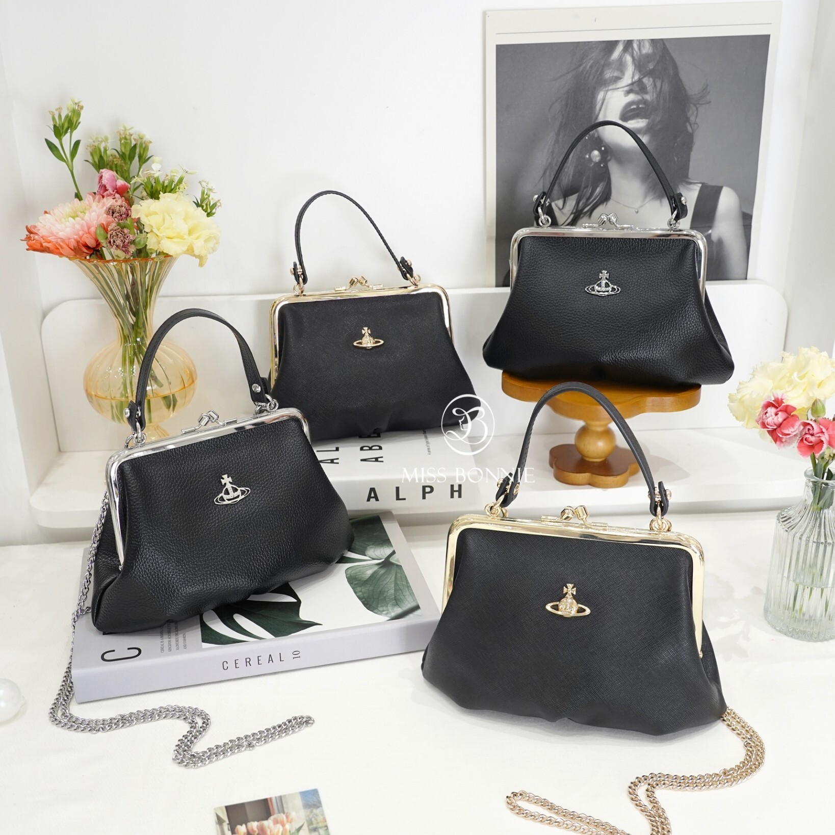 vivienne westwood經典口金鏈包