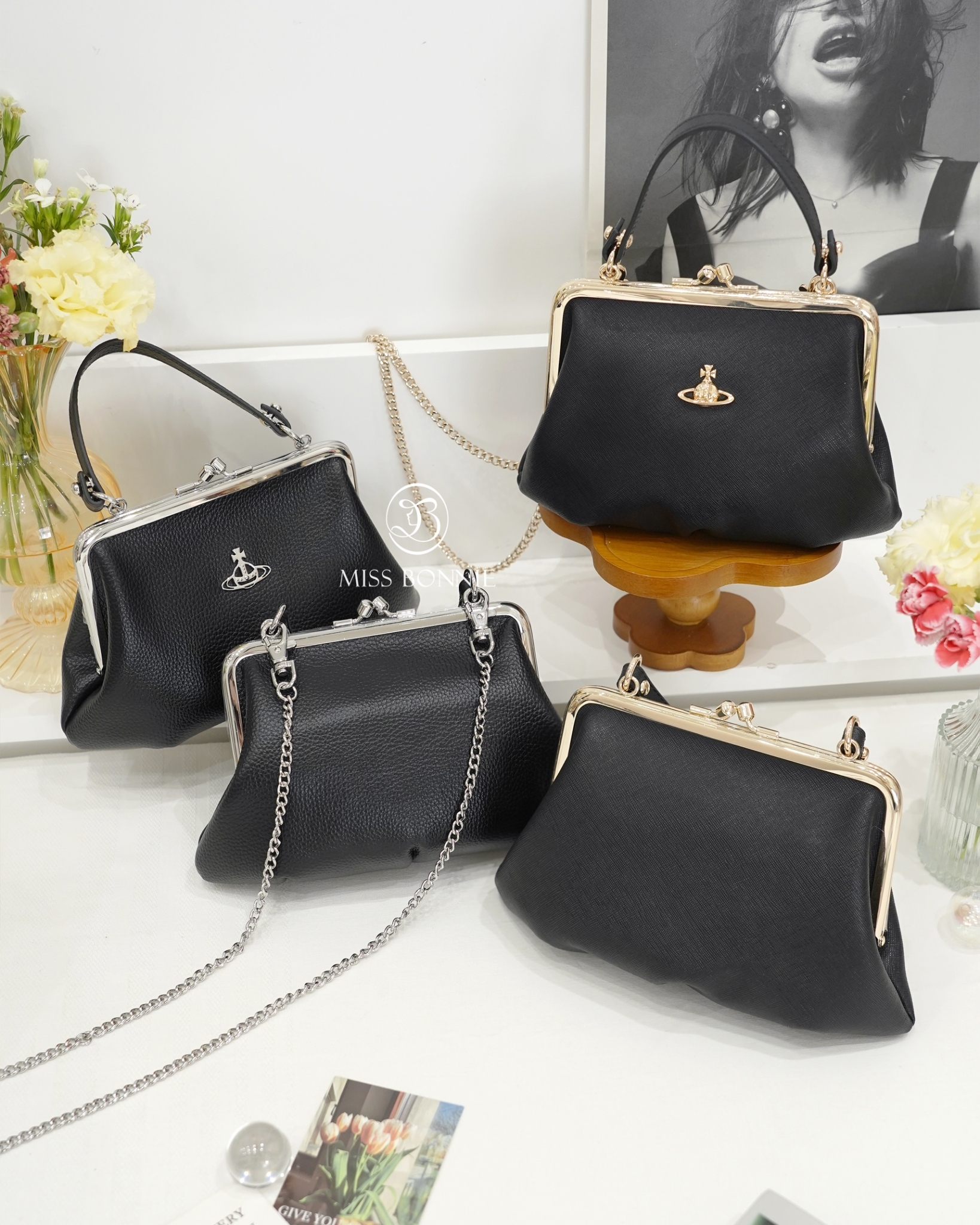 vivienne westwood經典口金鏈包