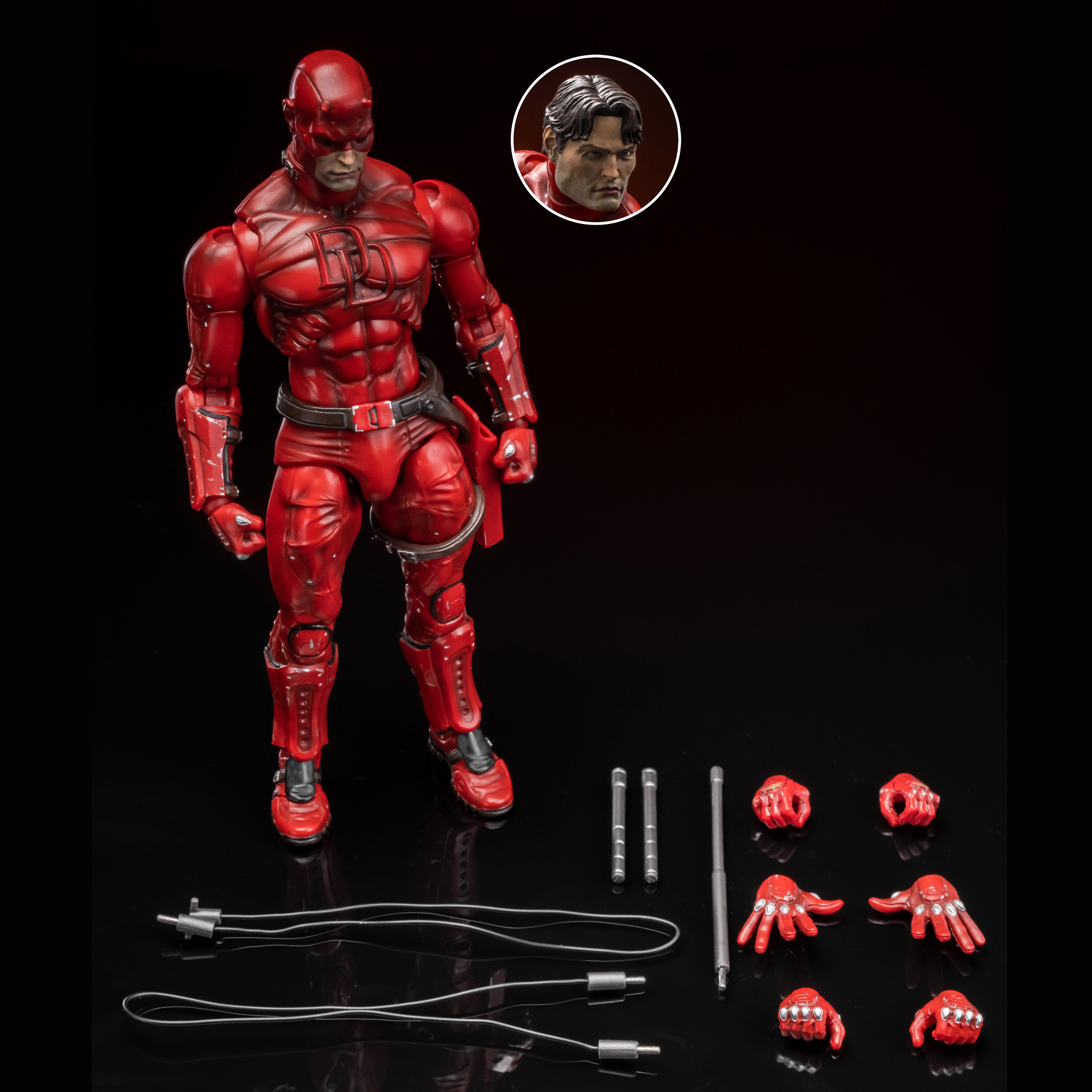 (Pre-Order) FLEFTOYS 1/10 Devil (Red) Action Figure