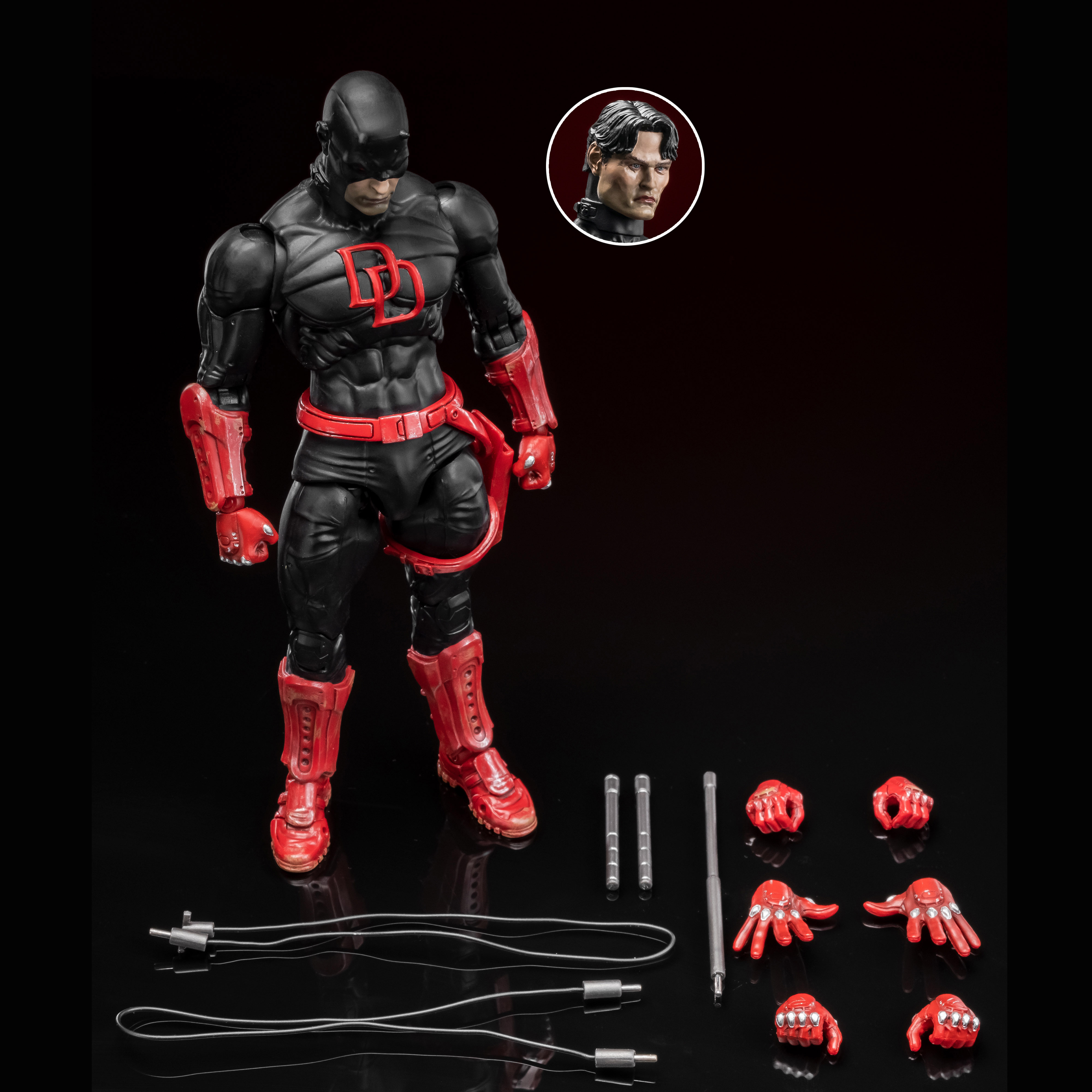 (Pre-Order) FLEFTOYS 1/10 Devil (Black) Action Figure