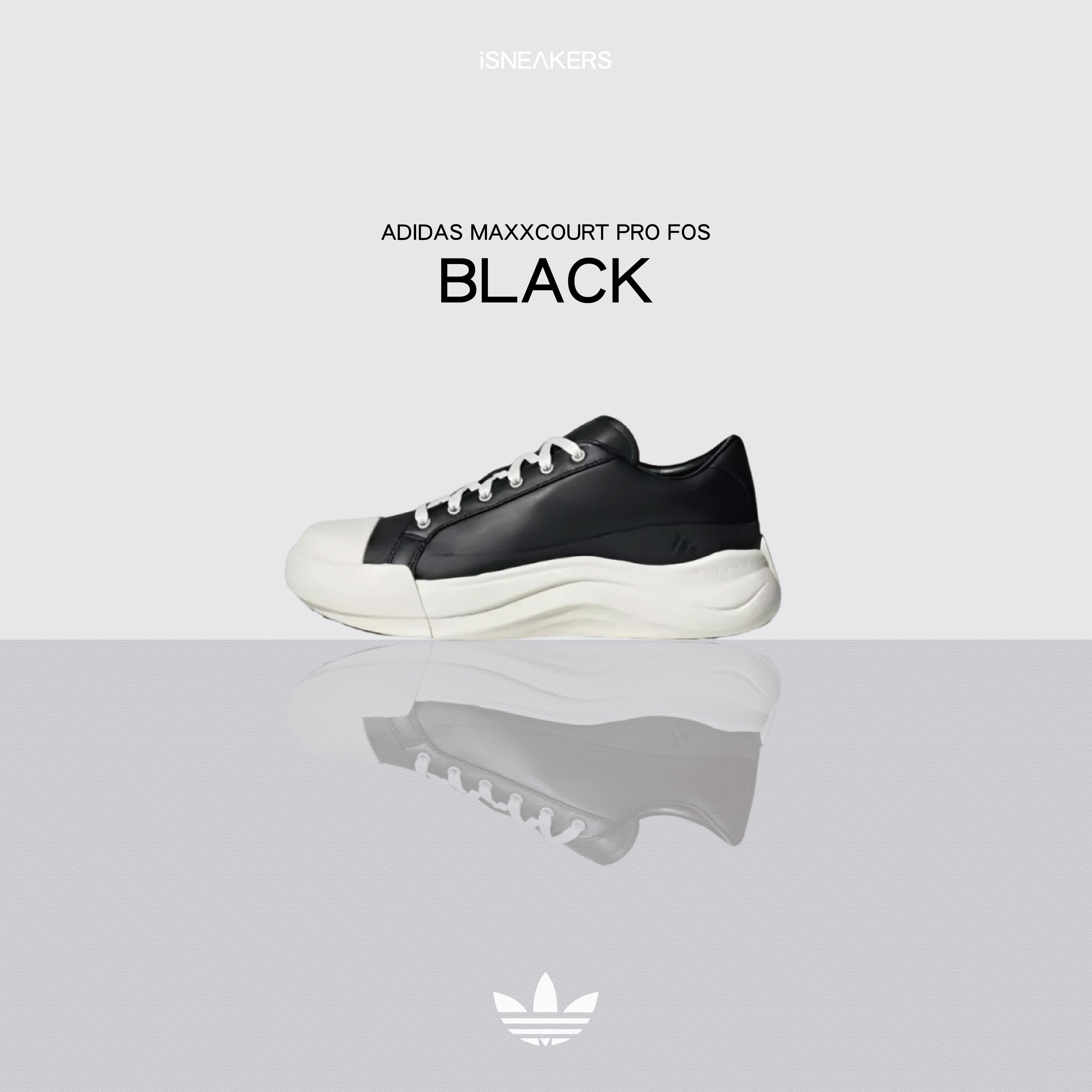 iSNEAKERS | Adidas Maxxcourt Pro Fos "Black" 黑色 JR8350