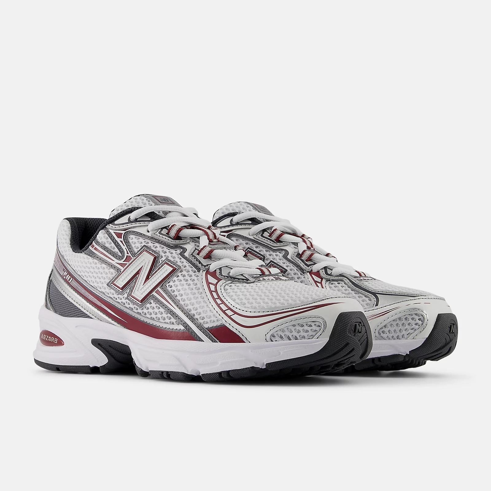 預購┃new balance U740 740 銀色 酒紅 復古 慢跑鞋