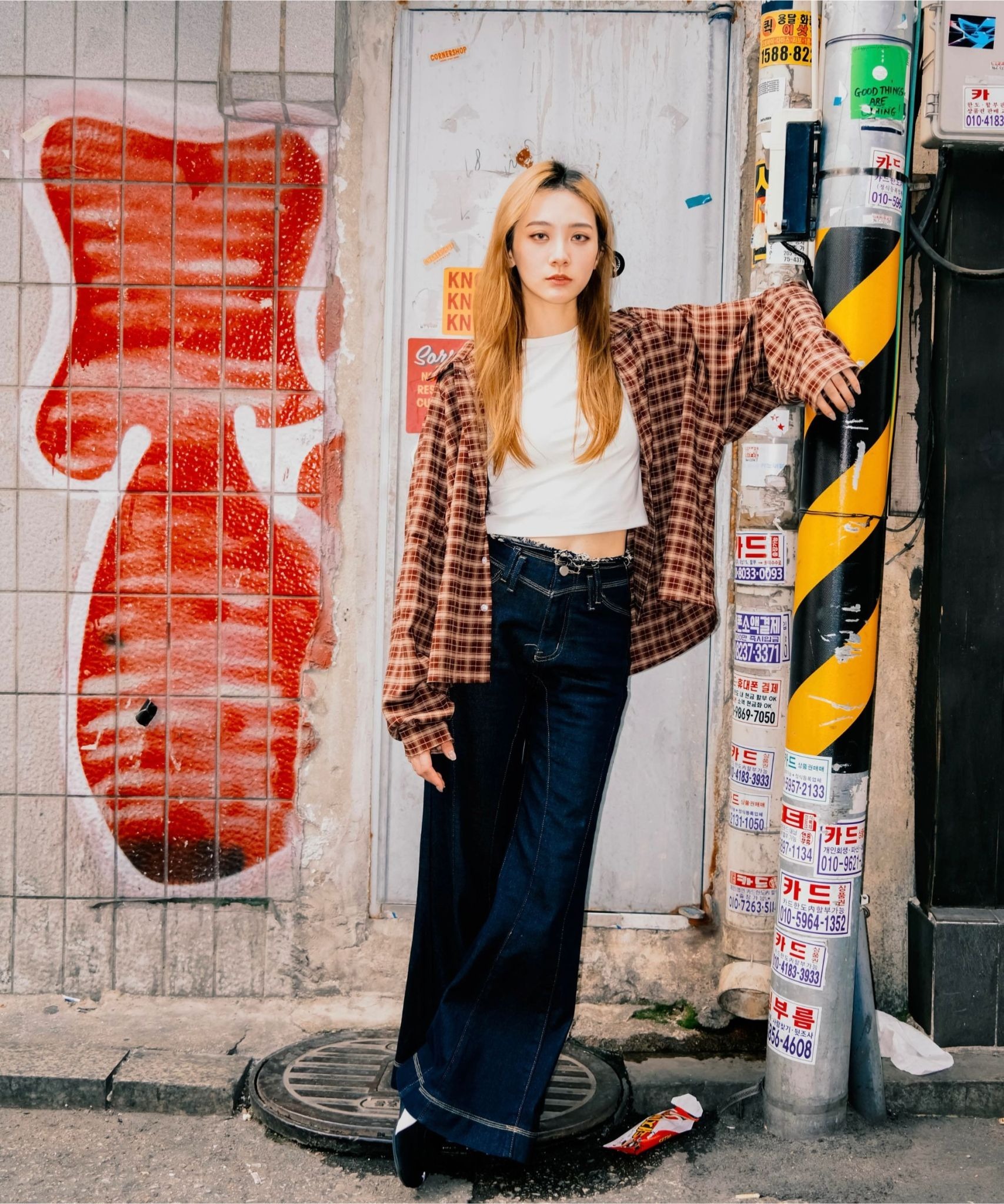 NeverLand｜1332 LS SHIRTS (藍綠, 棗紅)