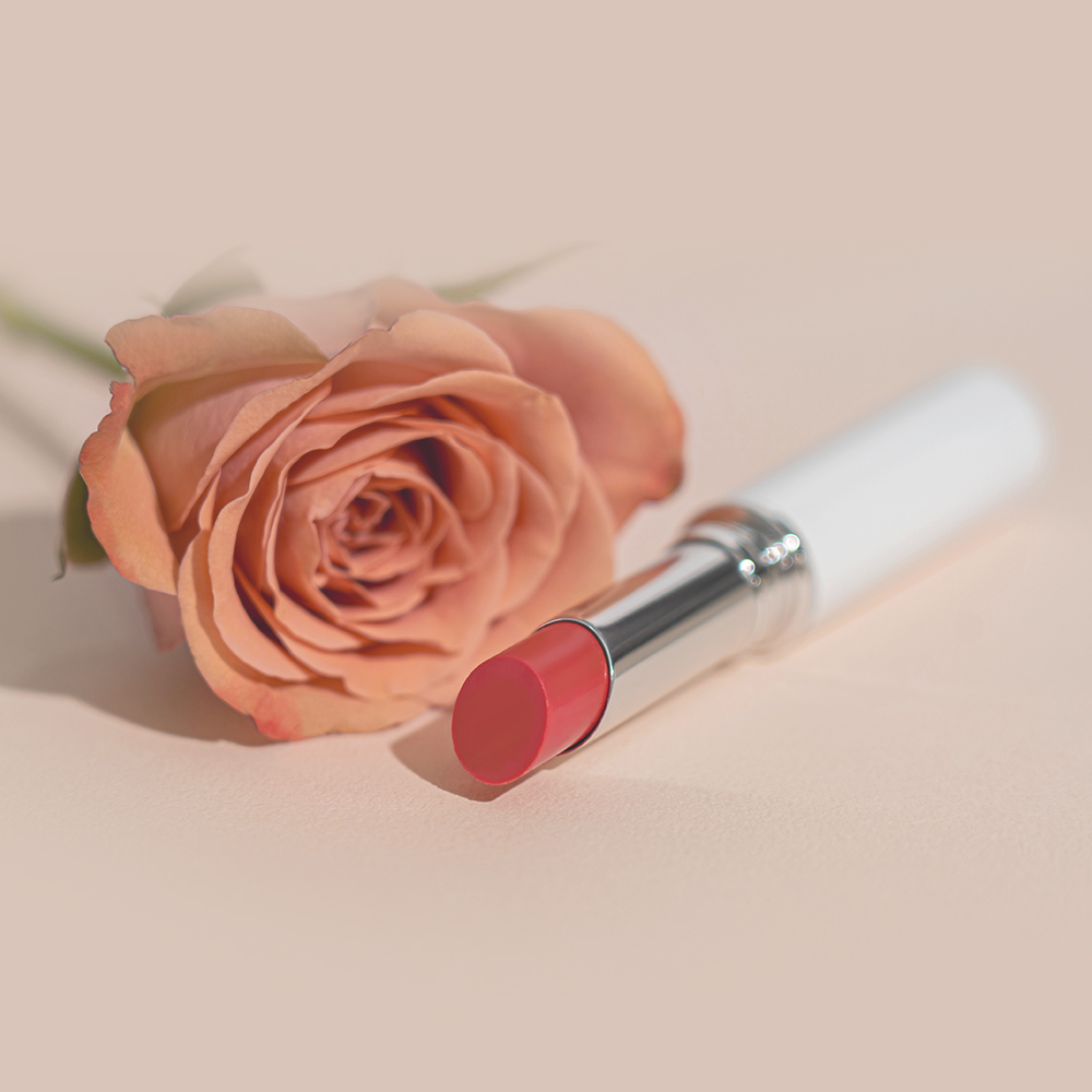紅粉玫瑰奶油潤唇膏
