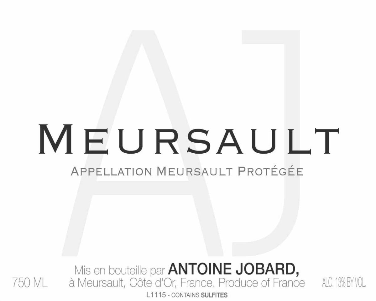 Antoine Jobard Meursault 2024