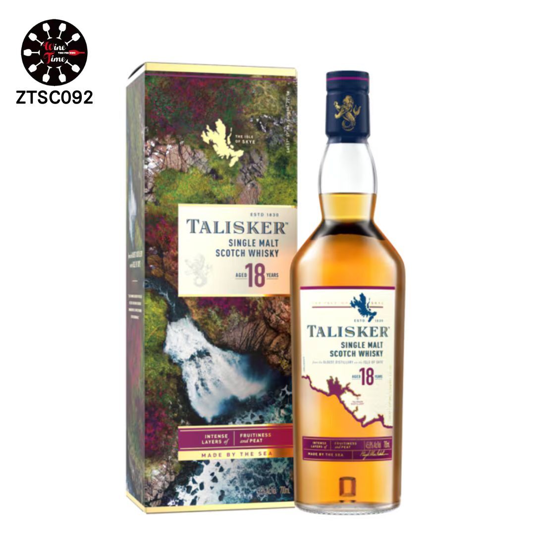 Talisker 18 Years Old Single Malt Scotch Whisky 泰斯卡18年單一純麥威士忌 700ml 禮盒裝
