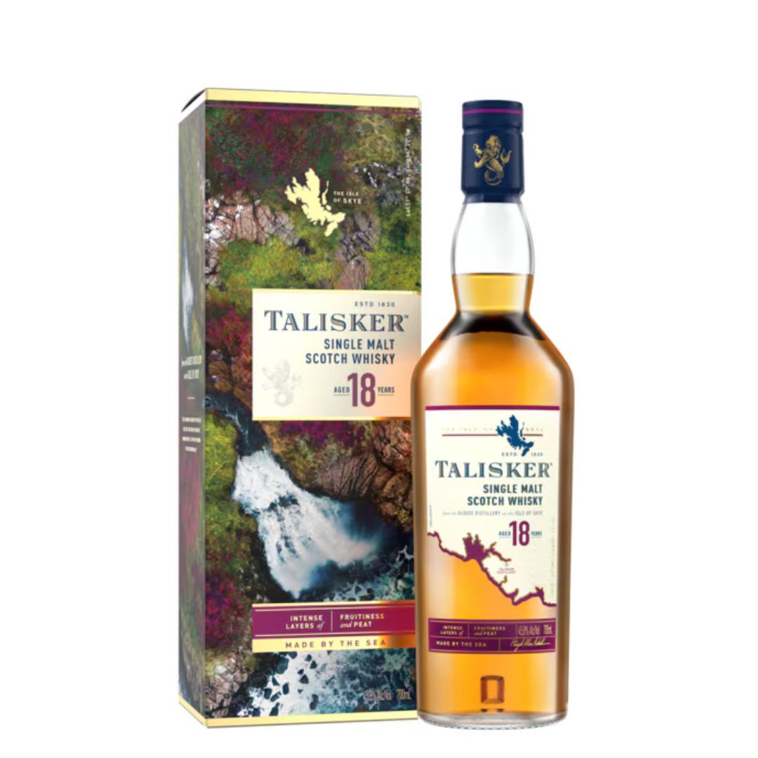 Talisker 18 Years Old Single Malt Scotch Whisky 泰斯卡18年單一純麥威士忌 700ml 禮盒裝