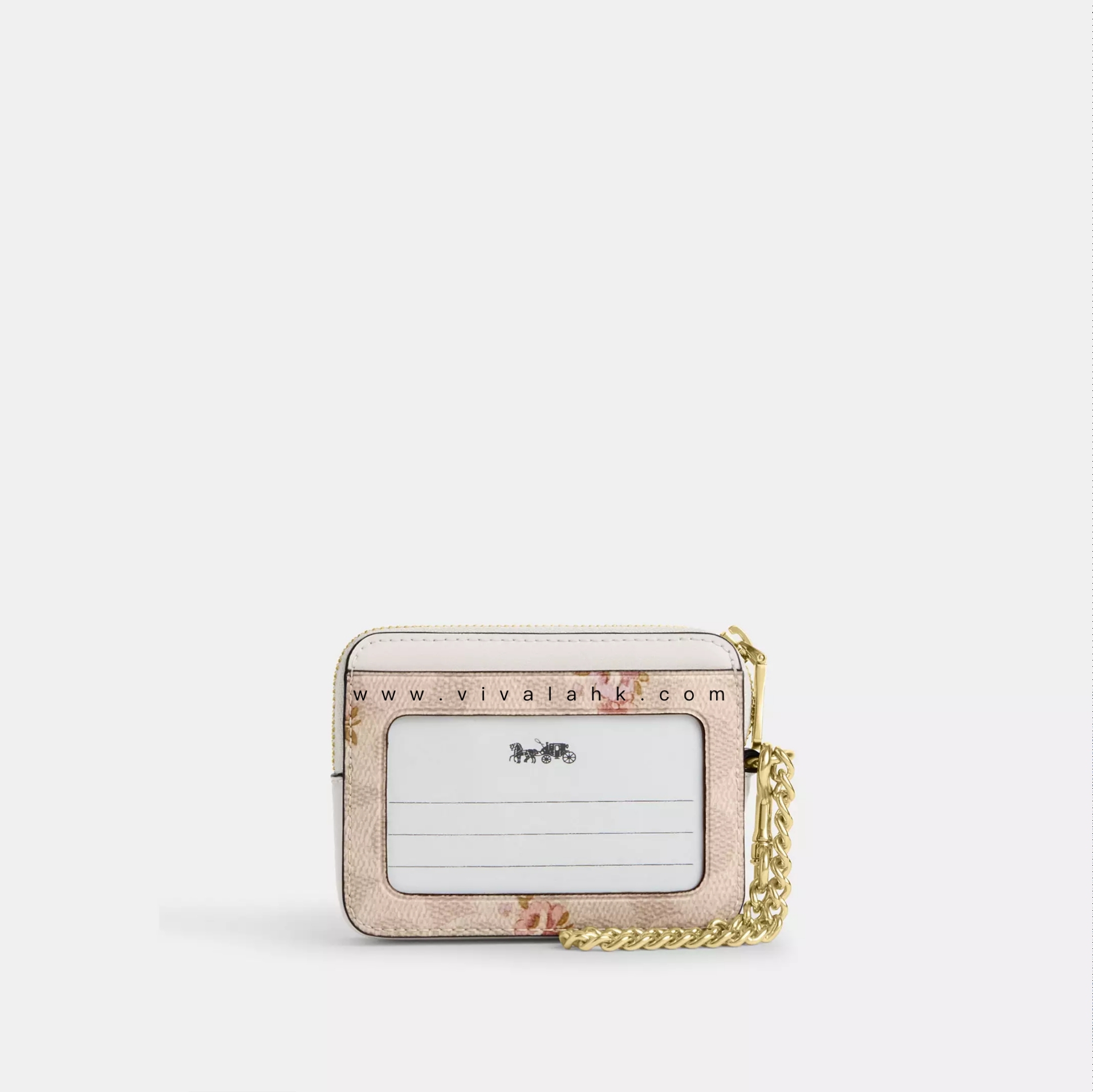 Coach - 拉鍊證件卡包 (厚) (C字暗花) (CAR25)