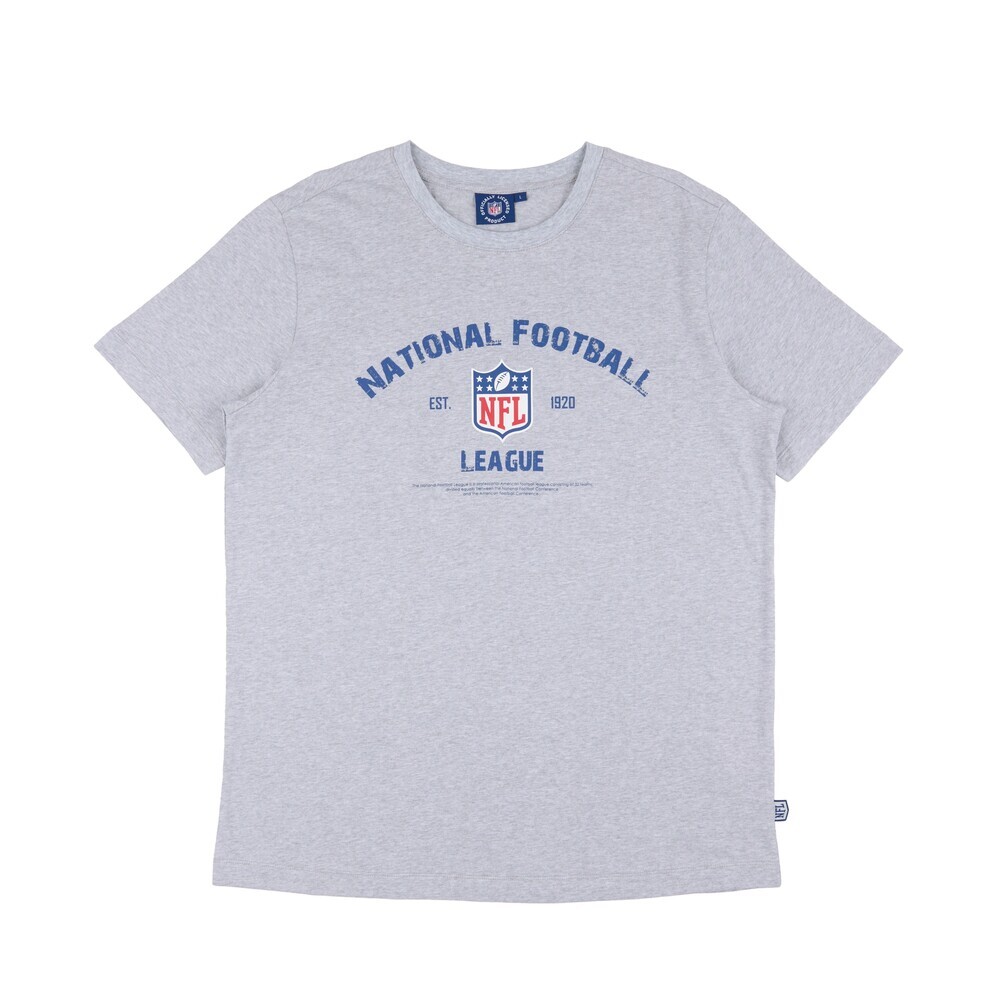【nfl】基本印花短袖上衣-白/深紅/深藍/淺灰