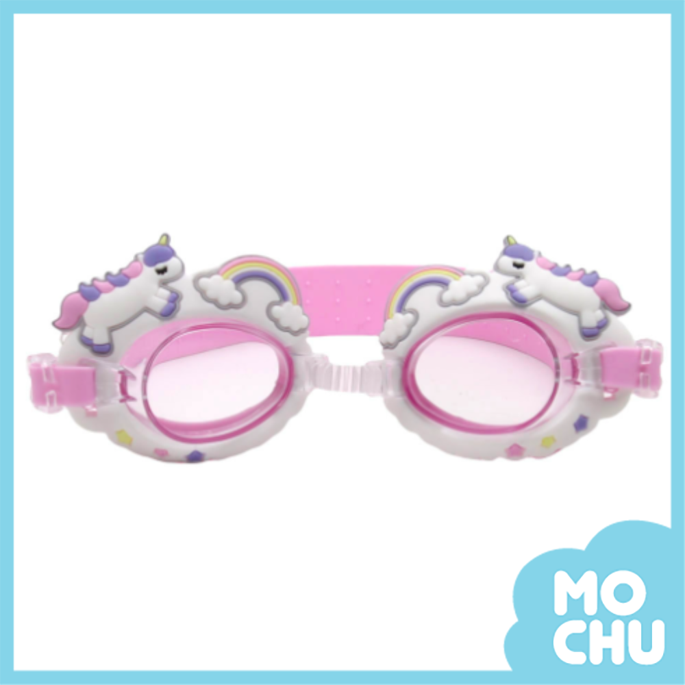 獨角獸造型兒童泳鏡(四款)
