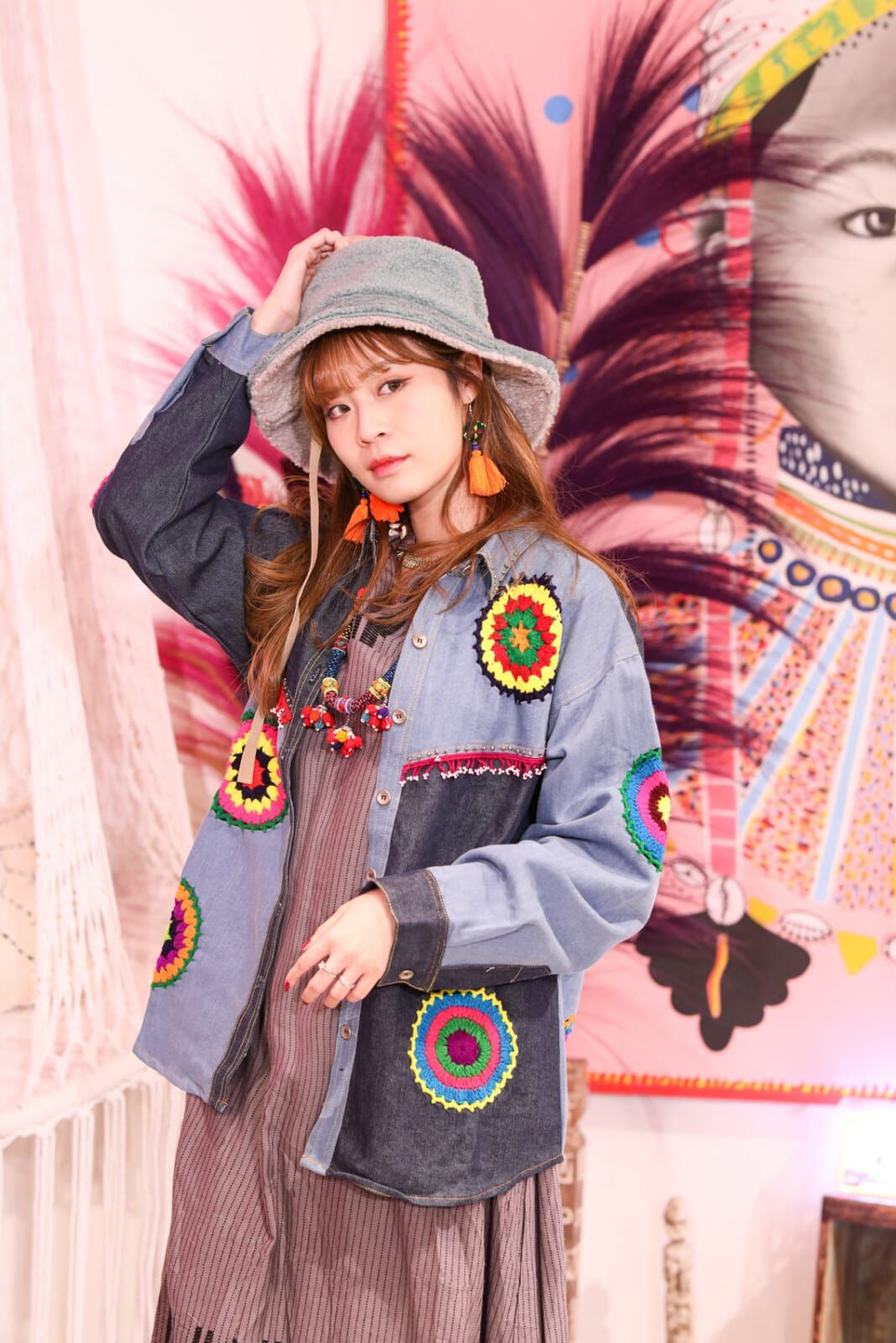 Macrame 刺繡外套 - MACJK07