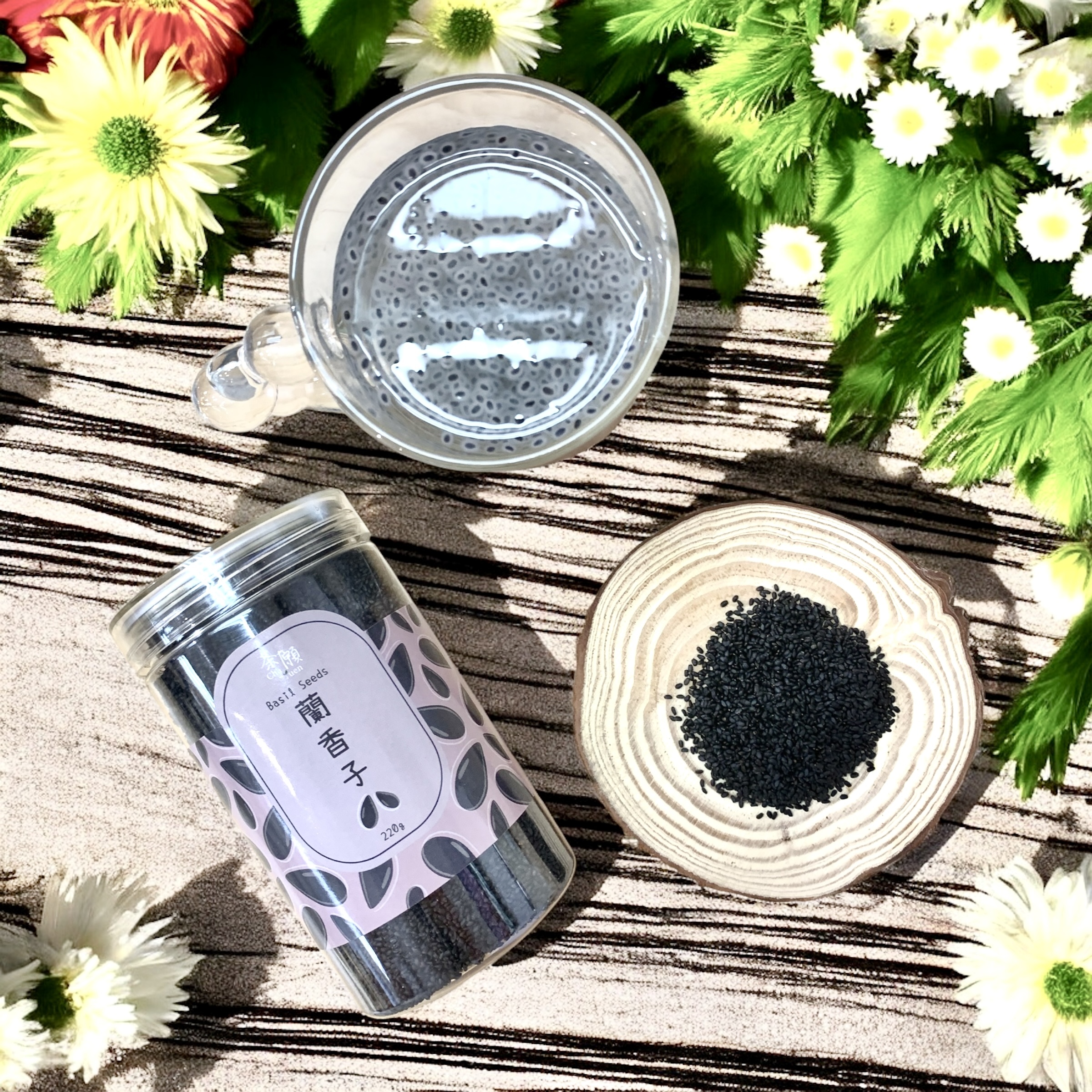 Cha Yuen - Basil Seeds 220g