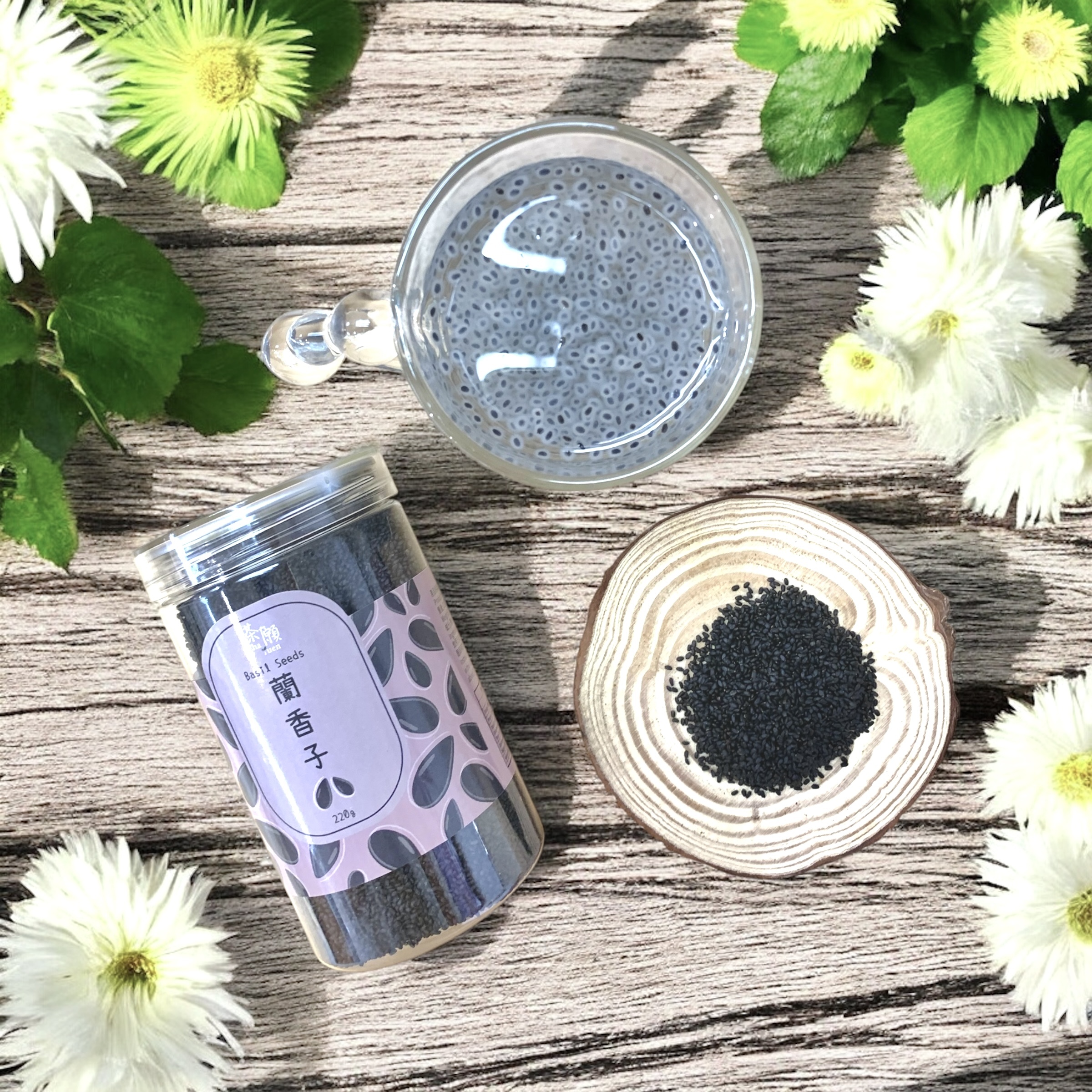 Cha Yuen - Basil Seeds 220g