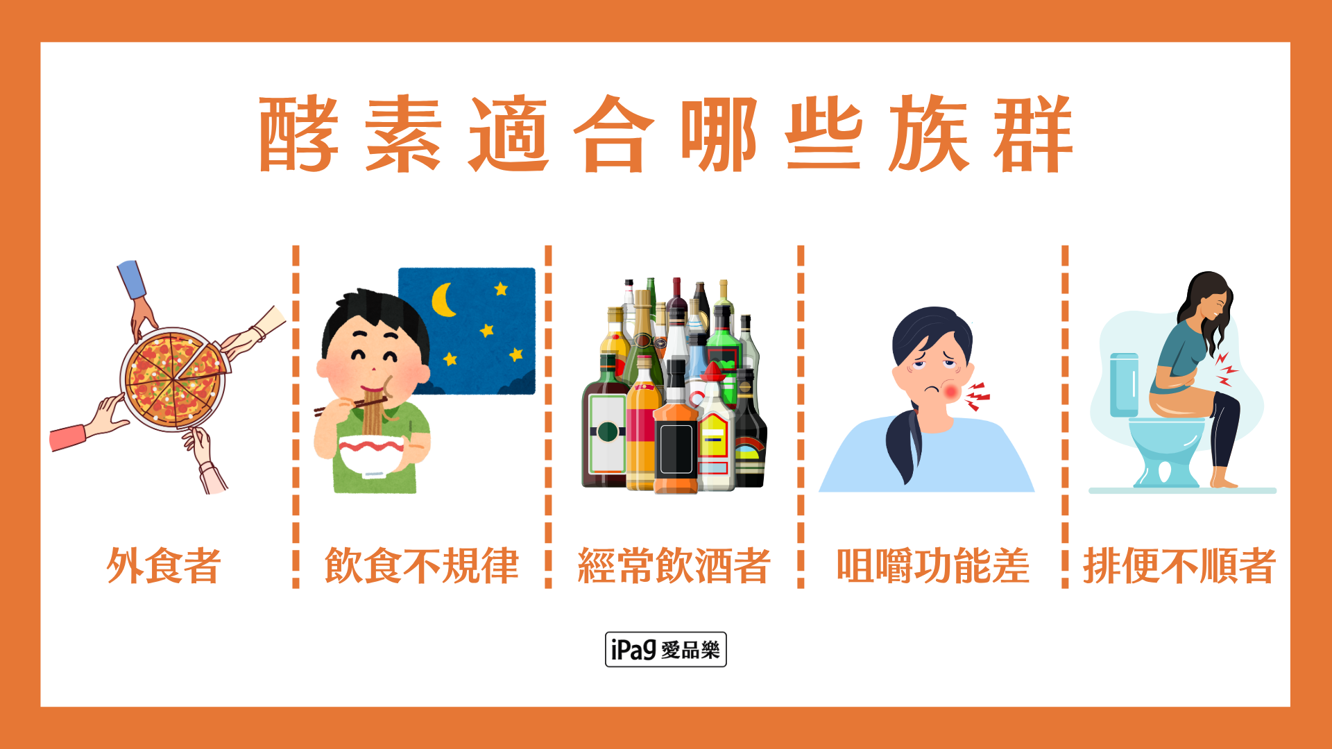 哪些族群適合補充酵素