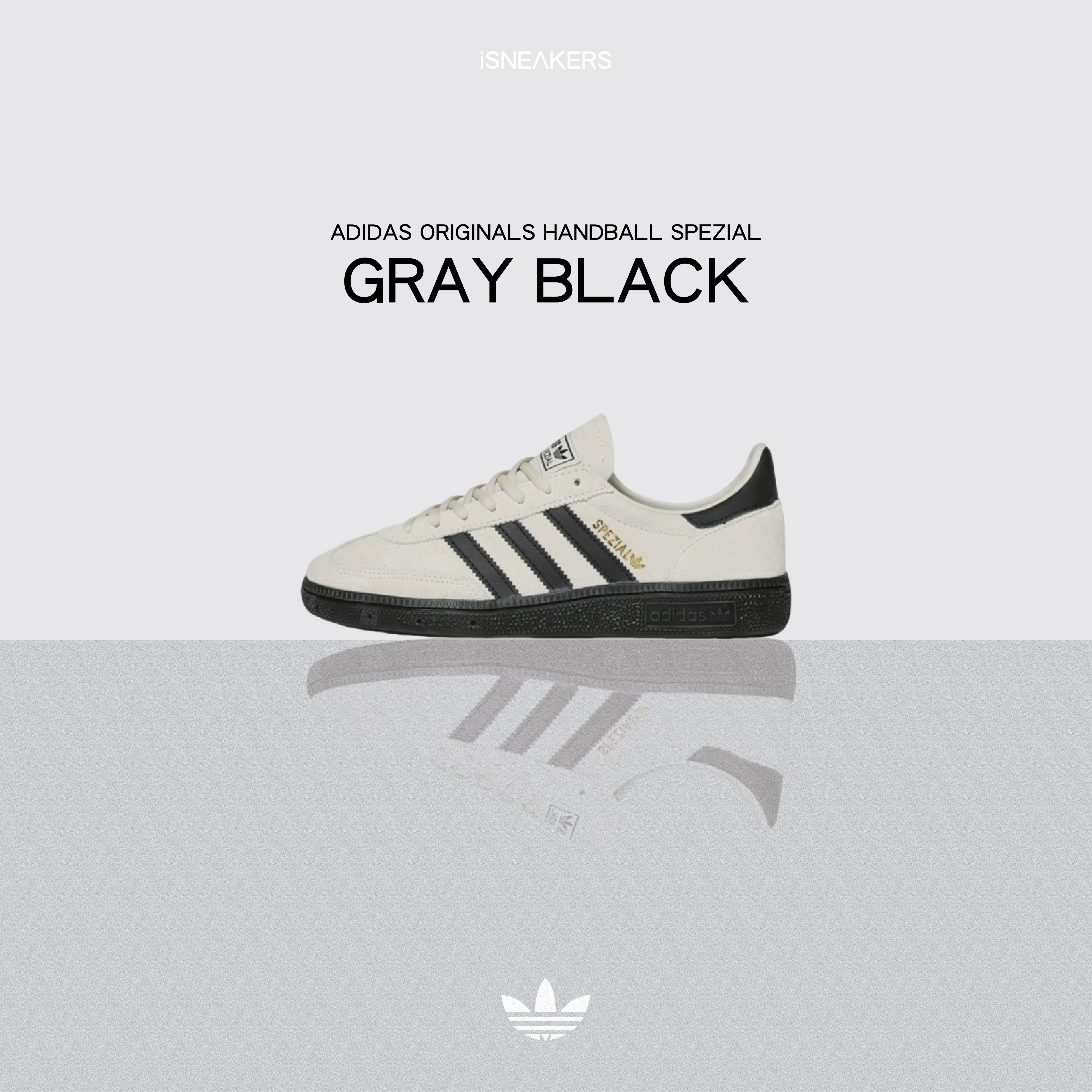 iSNEAKERS | Adidas Originals Handball Spezial " Gray Black" 灰黑 JR3667