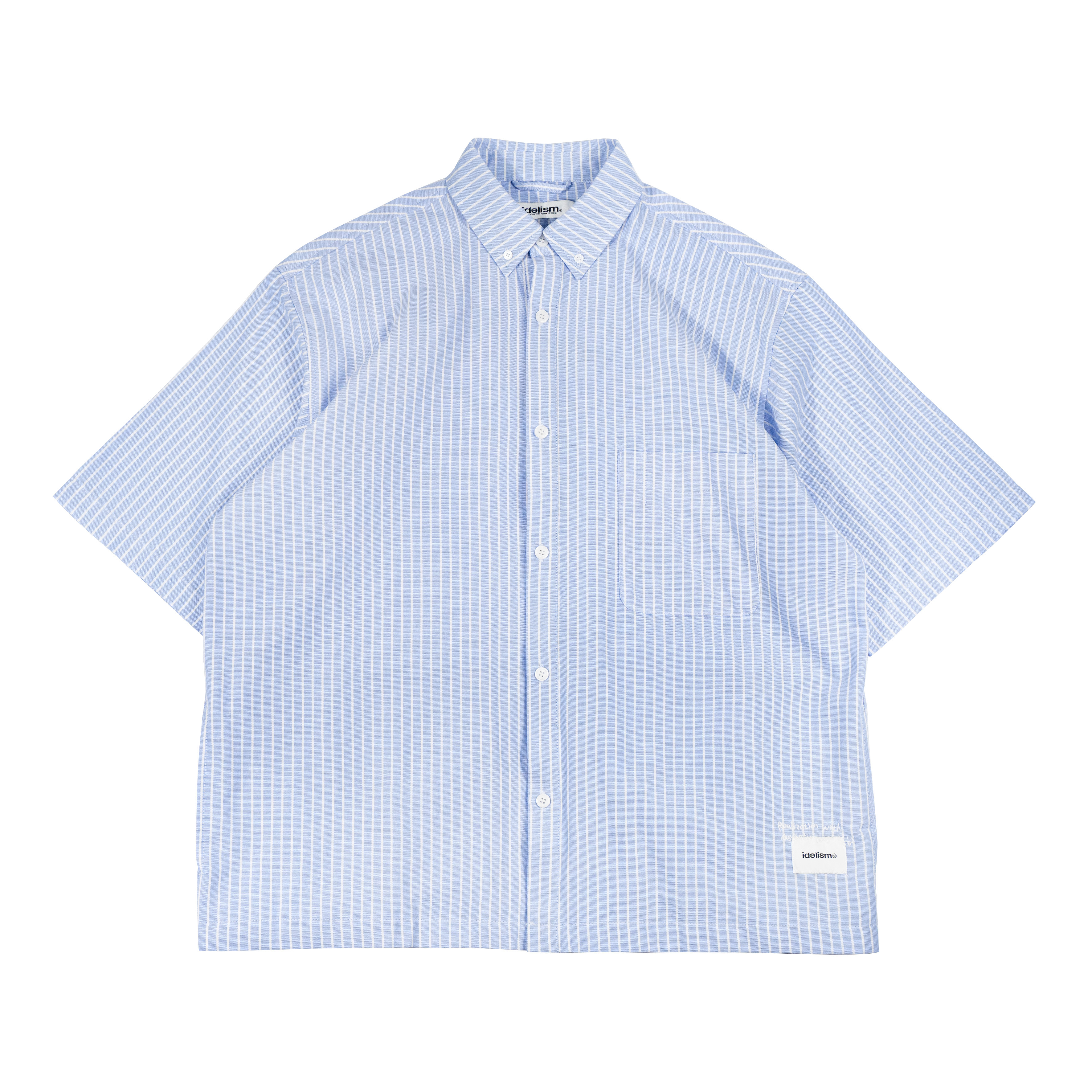 idealism｜ID25024 – Stripe Shirt (Blue)