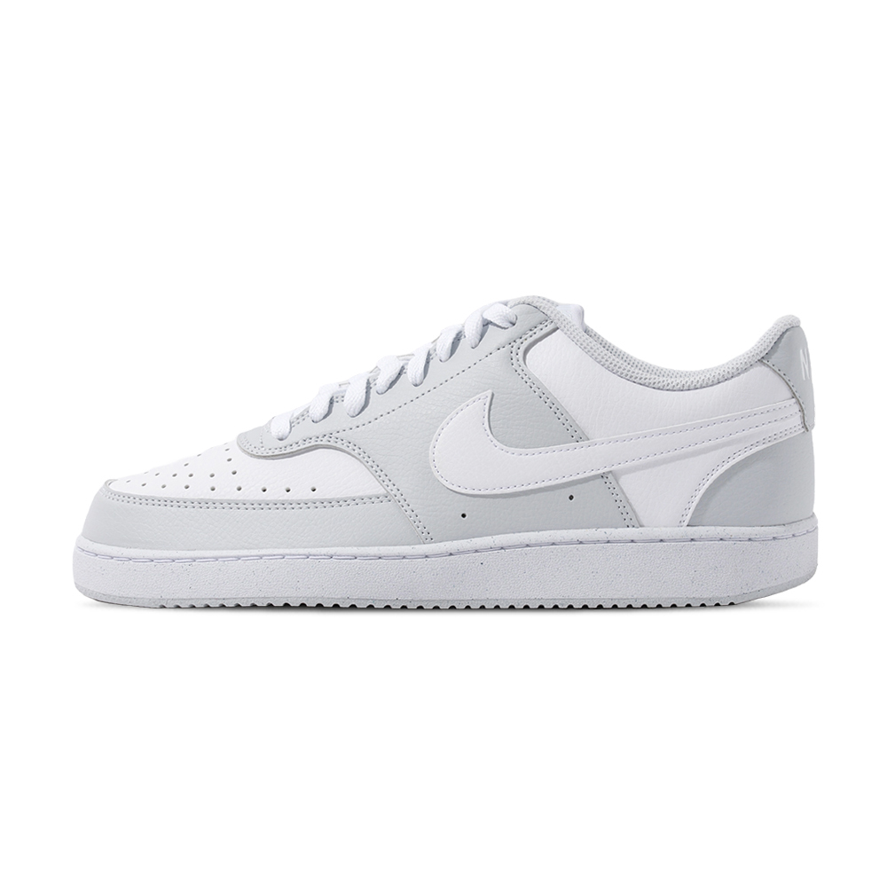 Nike Court Vision 男 灰白 皮革 休閒 基本款 低筒 復古 穿搭 運動 休閒鞋 HM9862-002