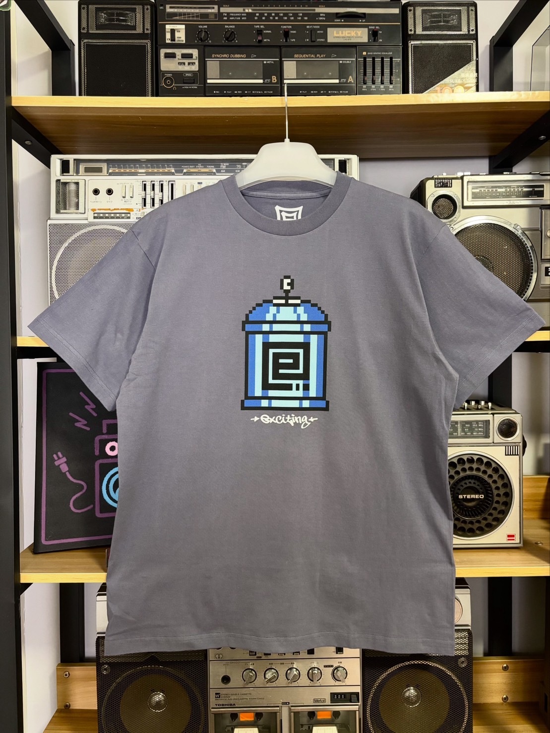 EASON 罐罐系列 短Tee 灰色