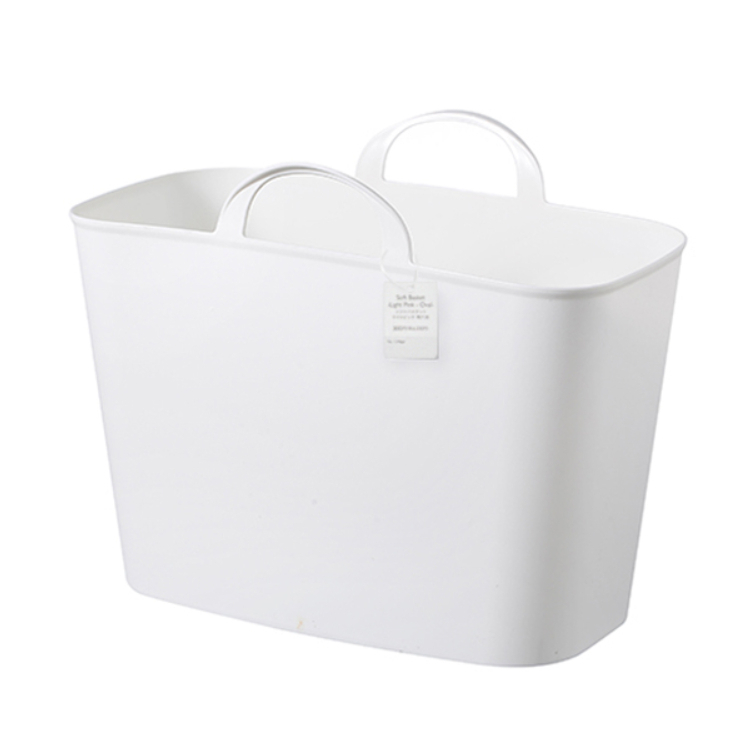 TP 提把收納籃/白 15L
