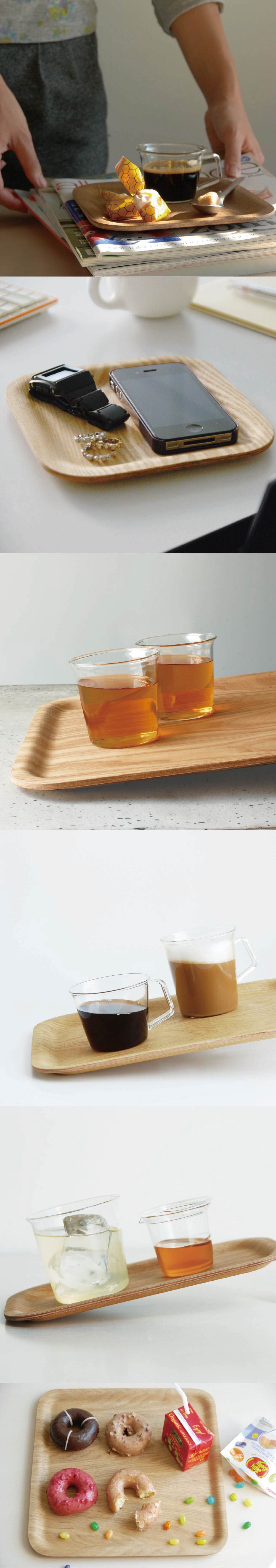 日本KINTO-NONSLIP木質餐墊,防滑塗層,木材及竹製成,自然風格細膩純粹,輕巧耐用。