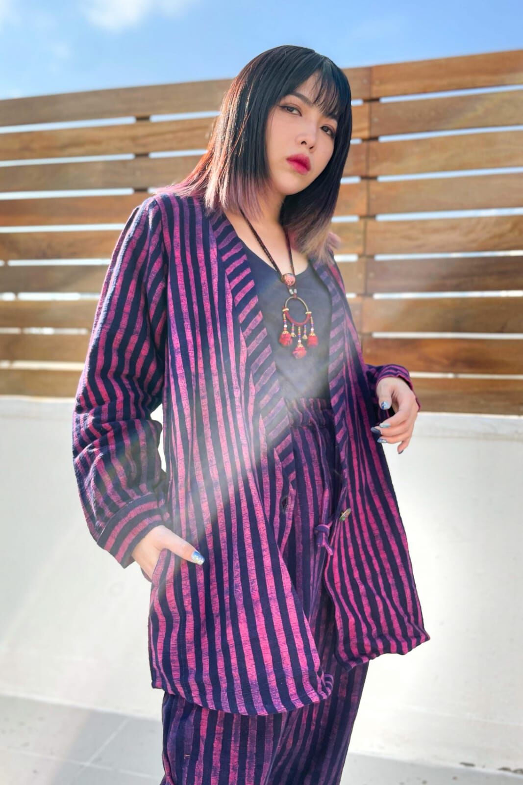 Macarme Block Print 套裝 - MACS0003