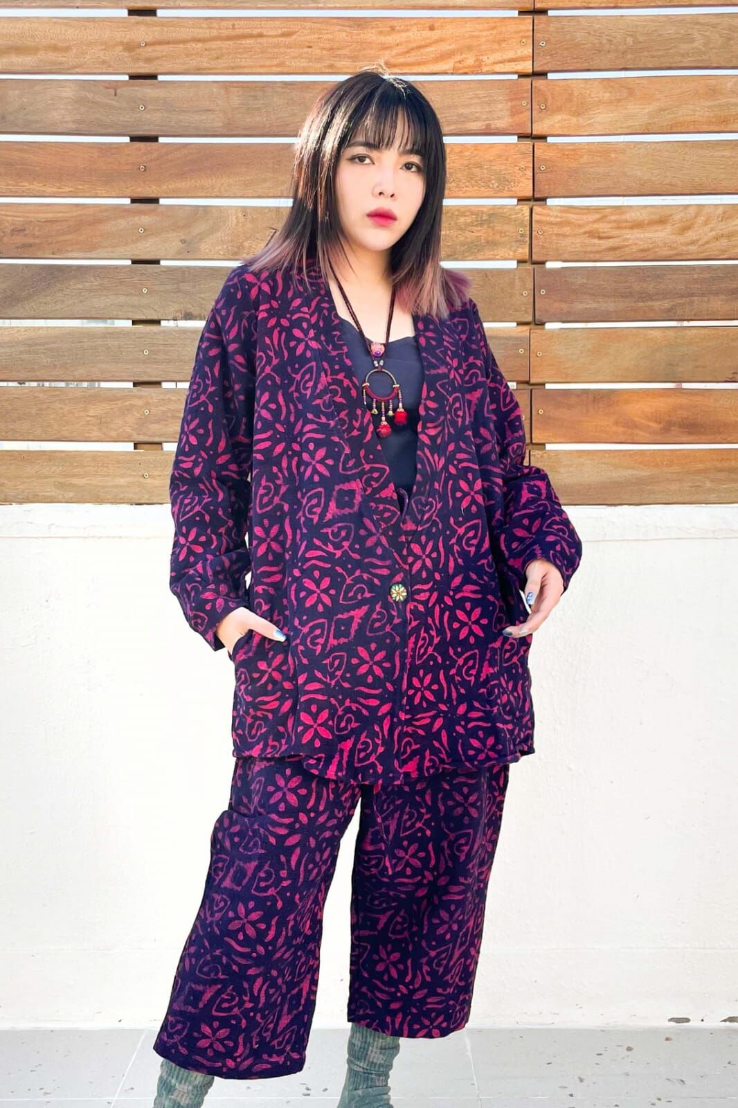 Macrame Block Print 套裝 - MACS0002