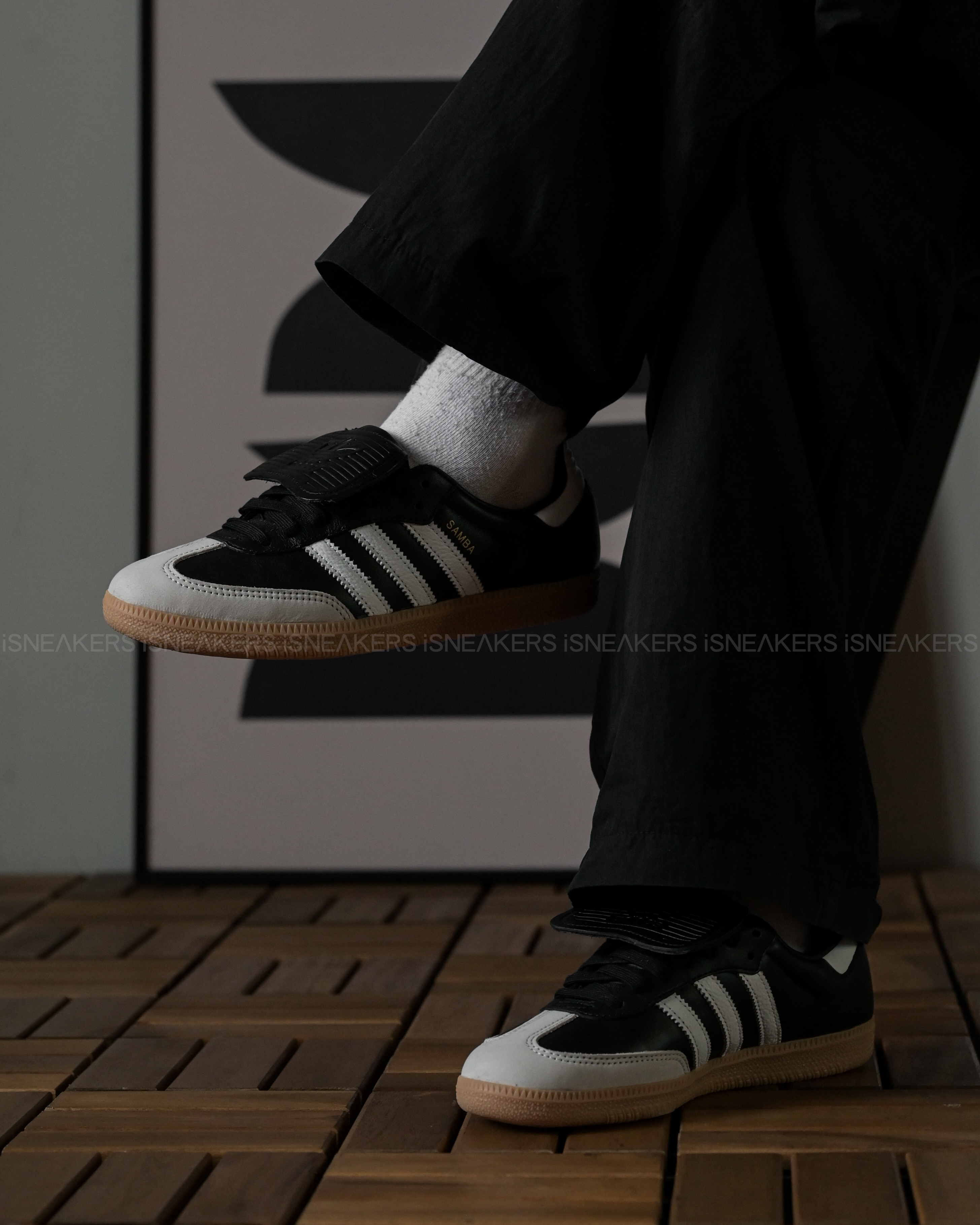 iSNEAKERS | Adidas Samba LT "Black White" 翻蓋黑 IG2010