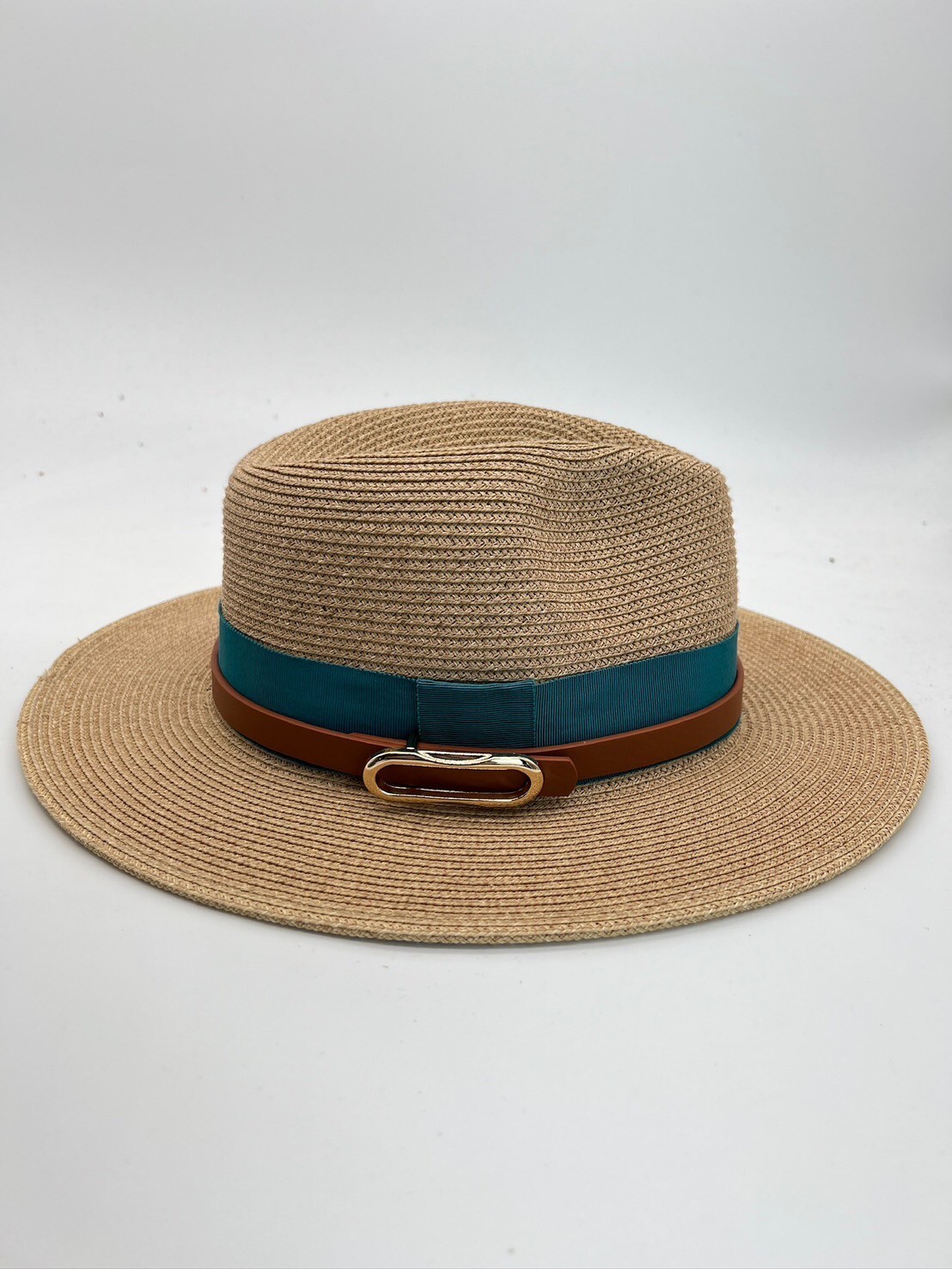 文藝復古寬沿帽