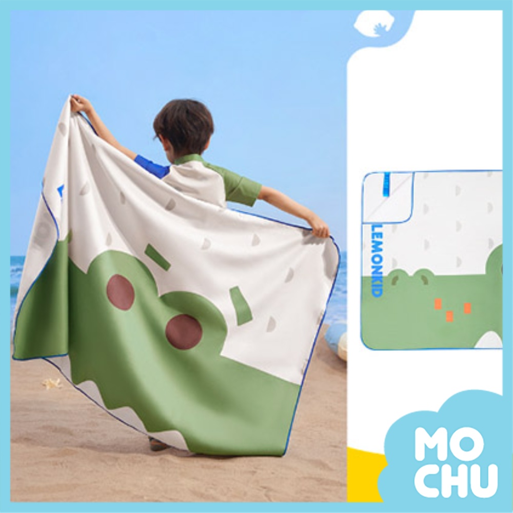 動物色塊吸水快乾沙灘巾(二款)